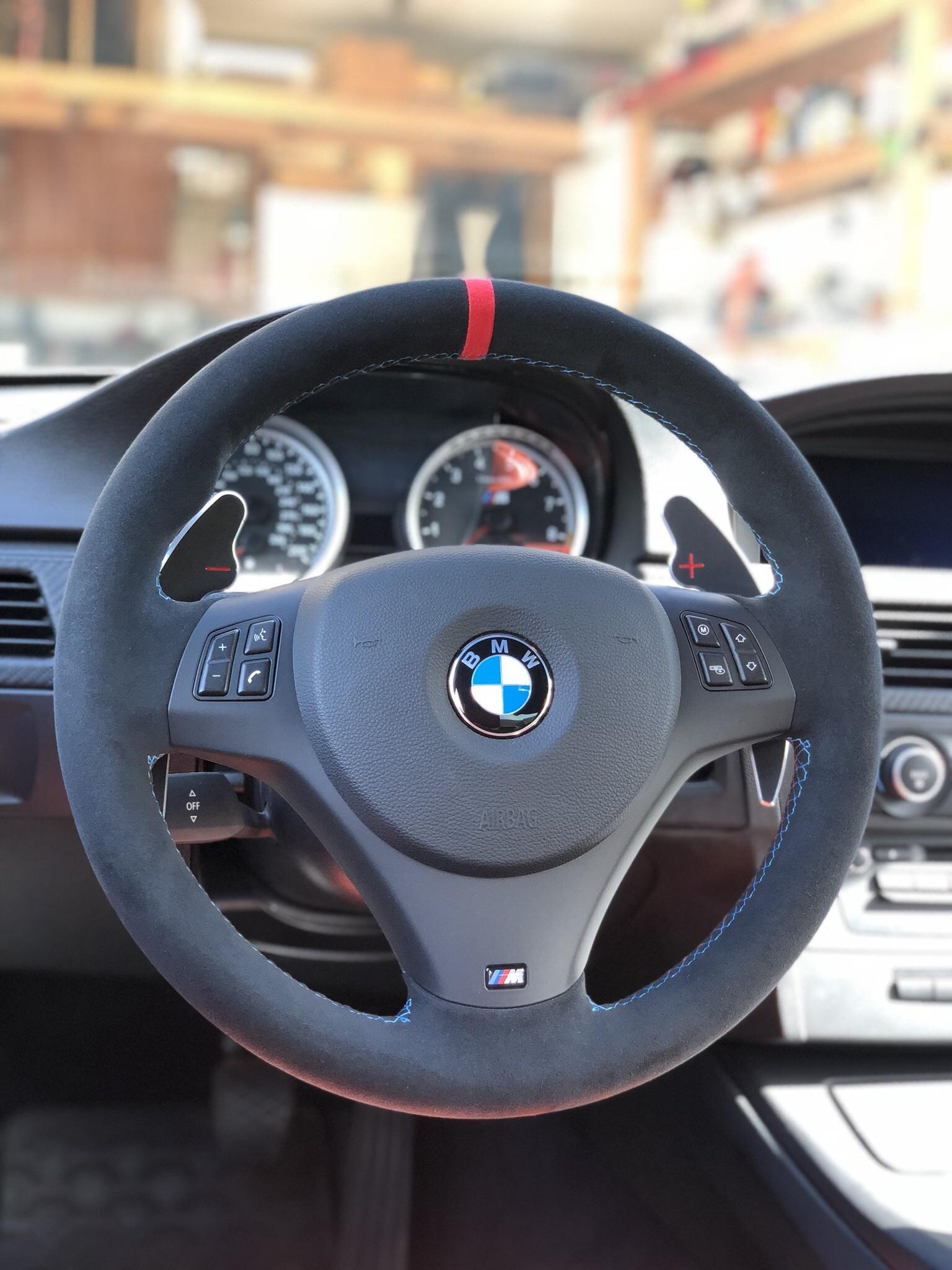 My new e9x m3 steering wheel