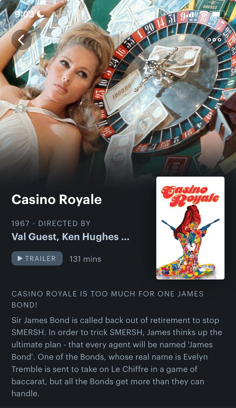 Casino Royale (1967) ?! : rJamesBond