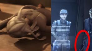 How did Adi Gallia die and then appear an episode later?