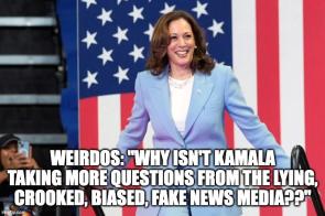 Why is Kamala not sitting down for a long interview I will surely listen to with an open mind?