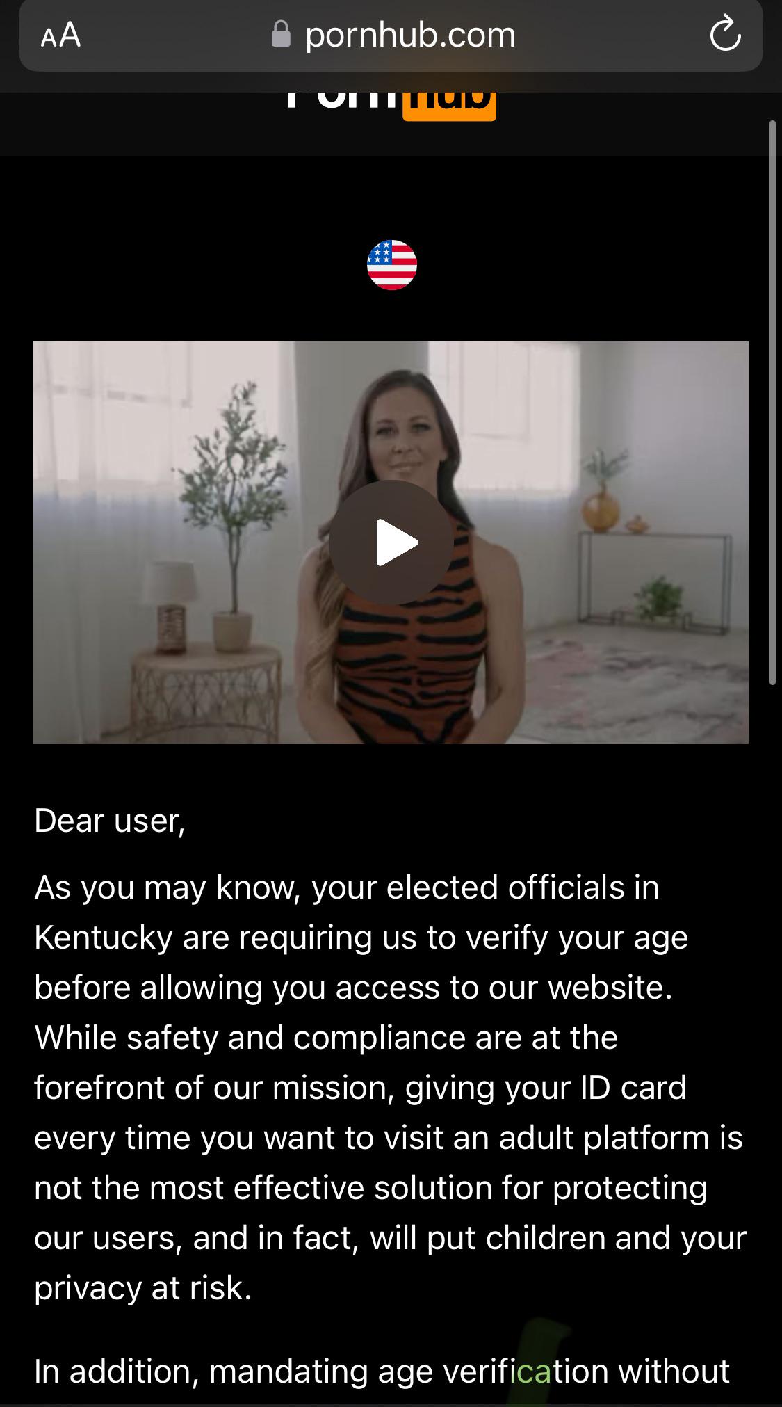 Just my opinion: I think the focus could be on more important laws and  areas of discussion then a childs access to porn : rLouisville