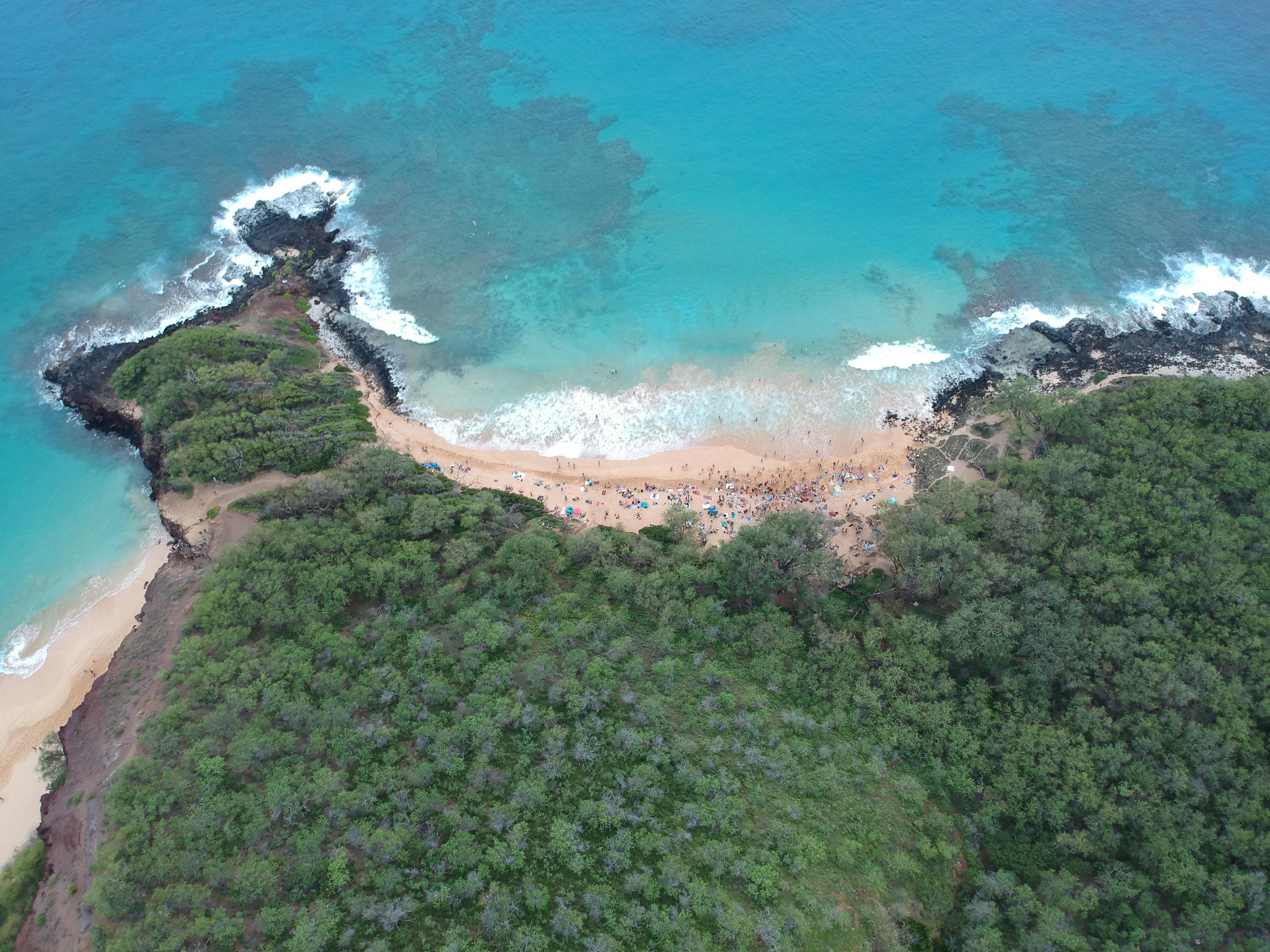 #TBT Sunday Party at Little Beach Maui, HI. : DJISpark