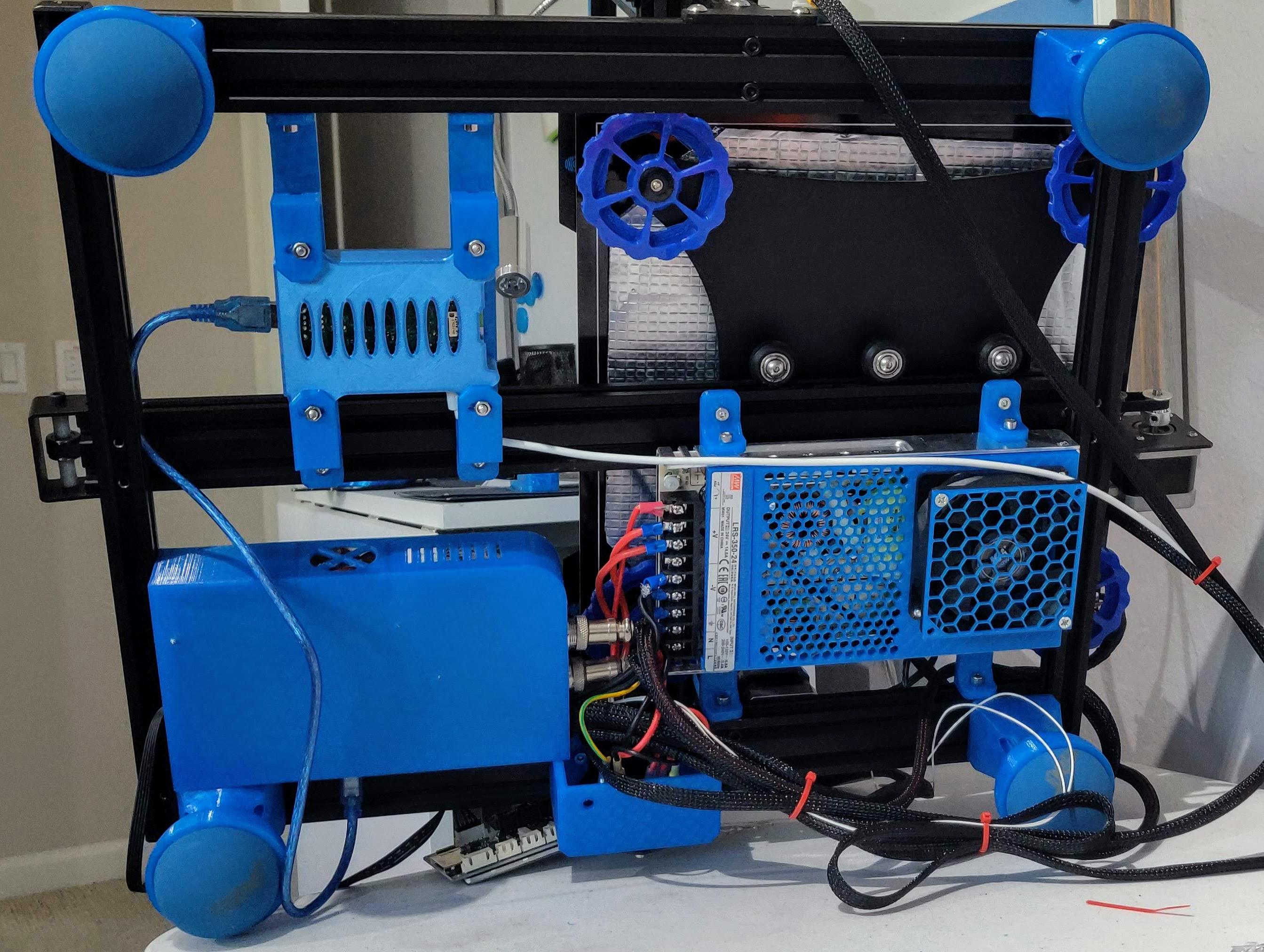 Cr 10s Rebuild Btt Skr V1 4 Tmc2209 No More Control Box More Details In Comments R Cr10