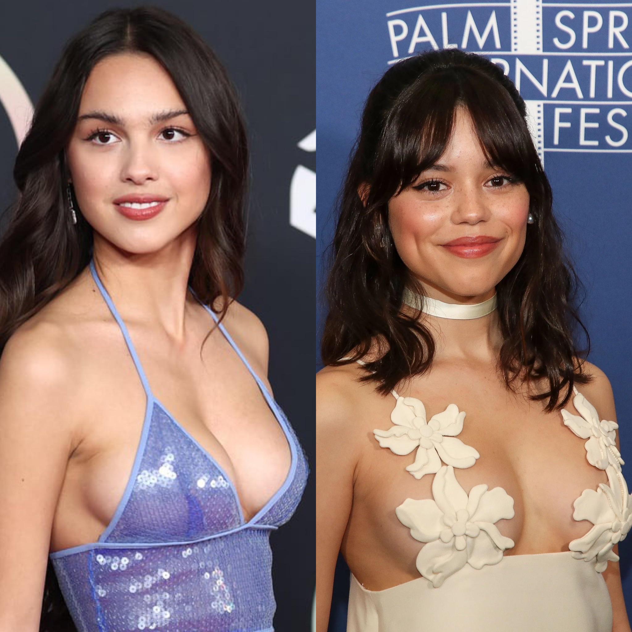 Boobs: Olivia Rodrigo vs Jenna Ortega : rCelebBattles