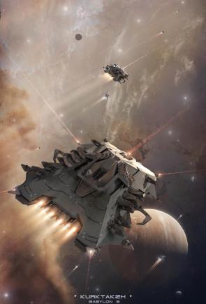 Babylon 6 Sittanex Cruiser ” Karktakzh” by Oshanin Dmitriy