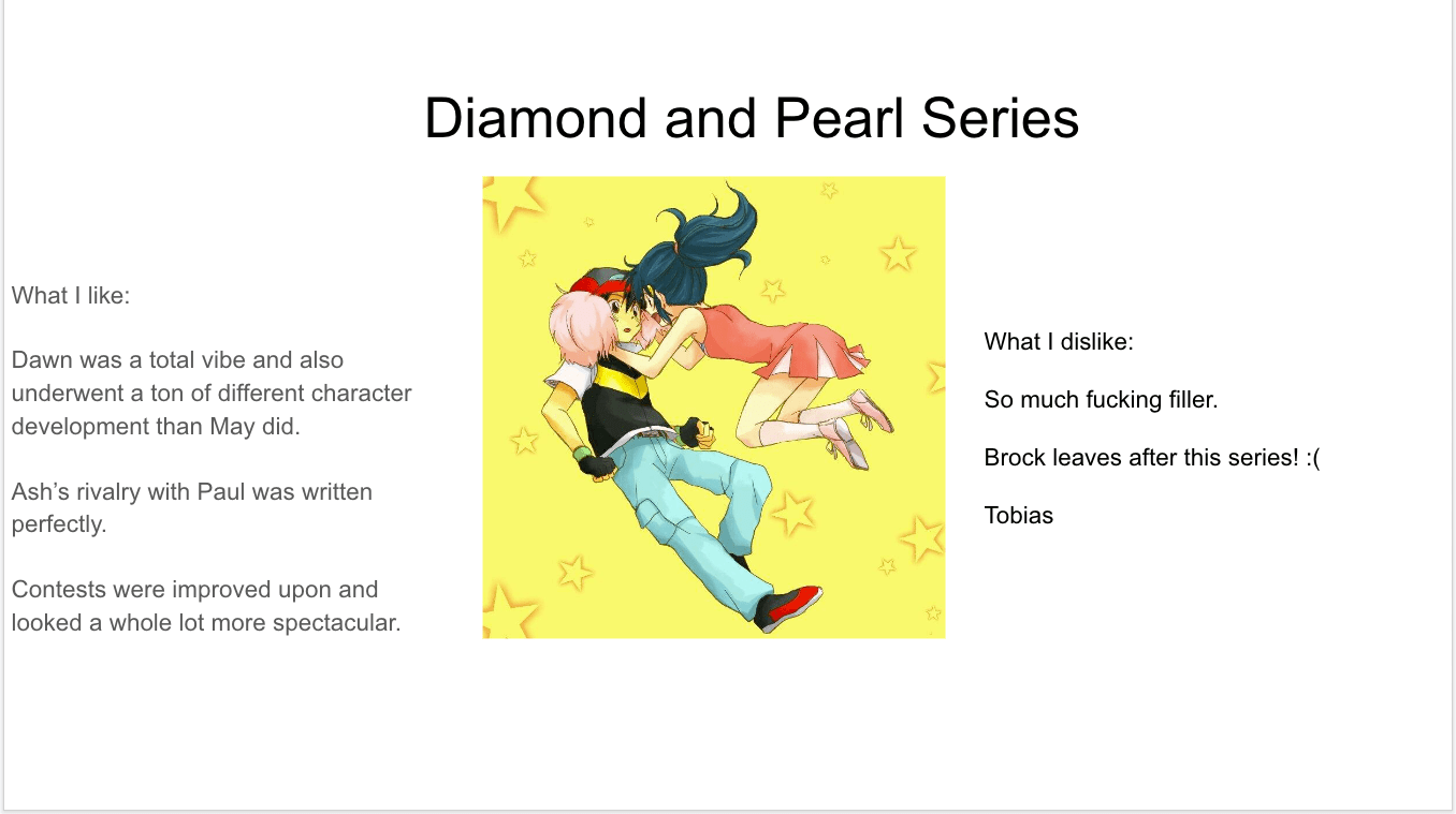 What I like and dislike about every Pokemon series. : r/pokemonanime