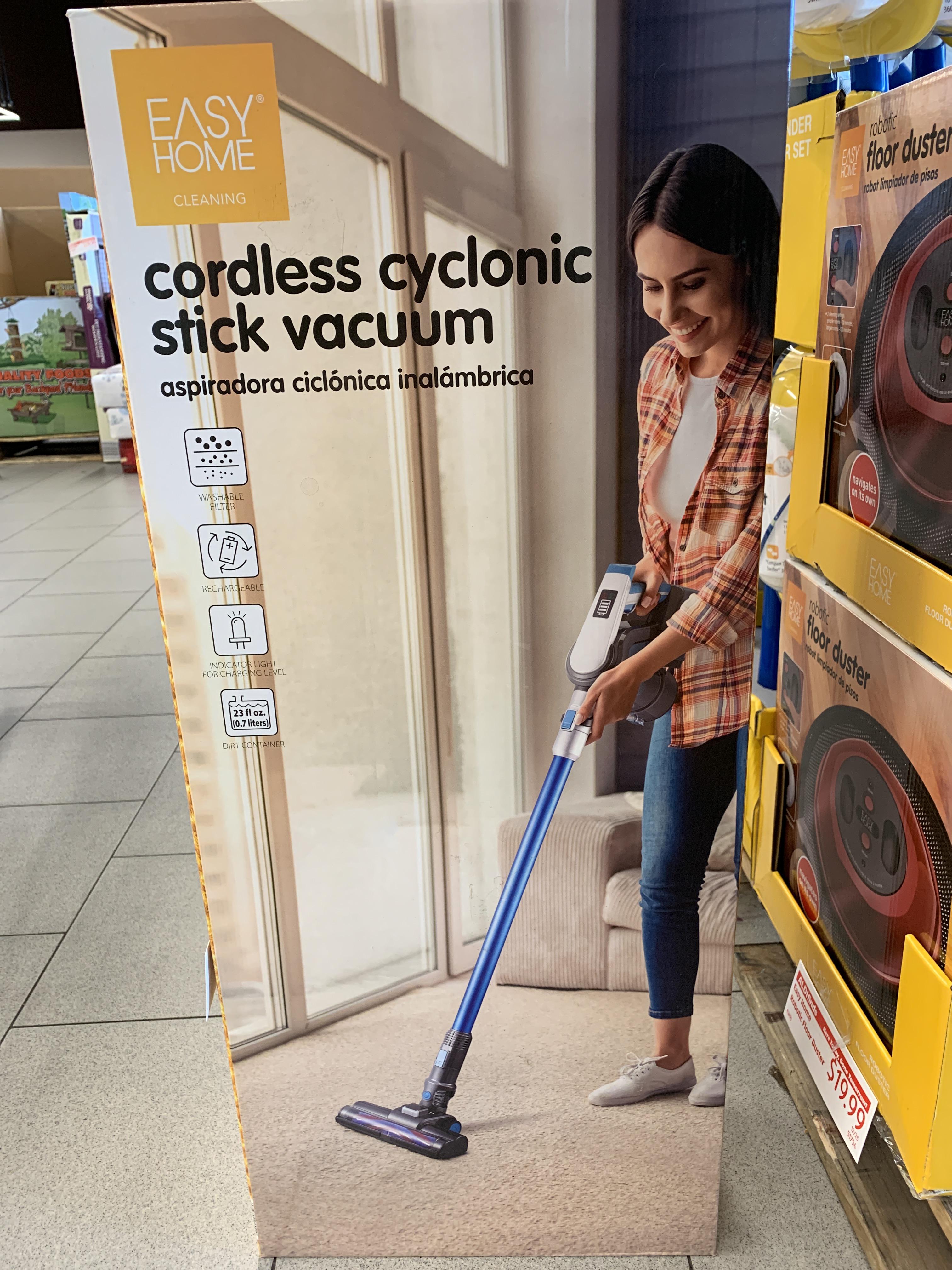 I wonder how much vacuum time it offers per charge. Has anyone tried the Easy Home Cordless Cyclonic Stick