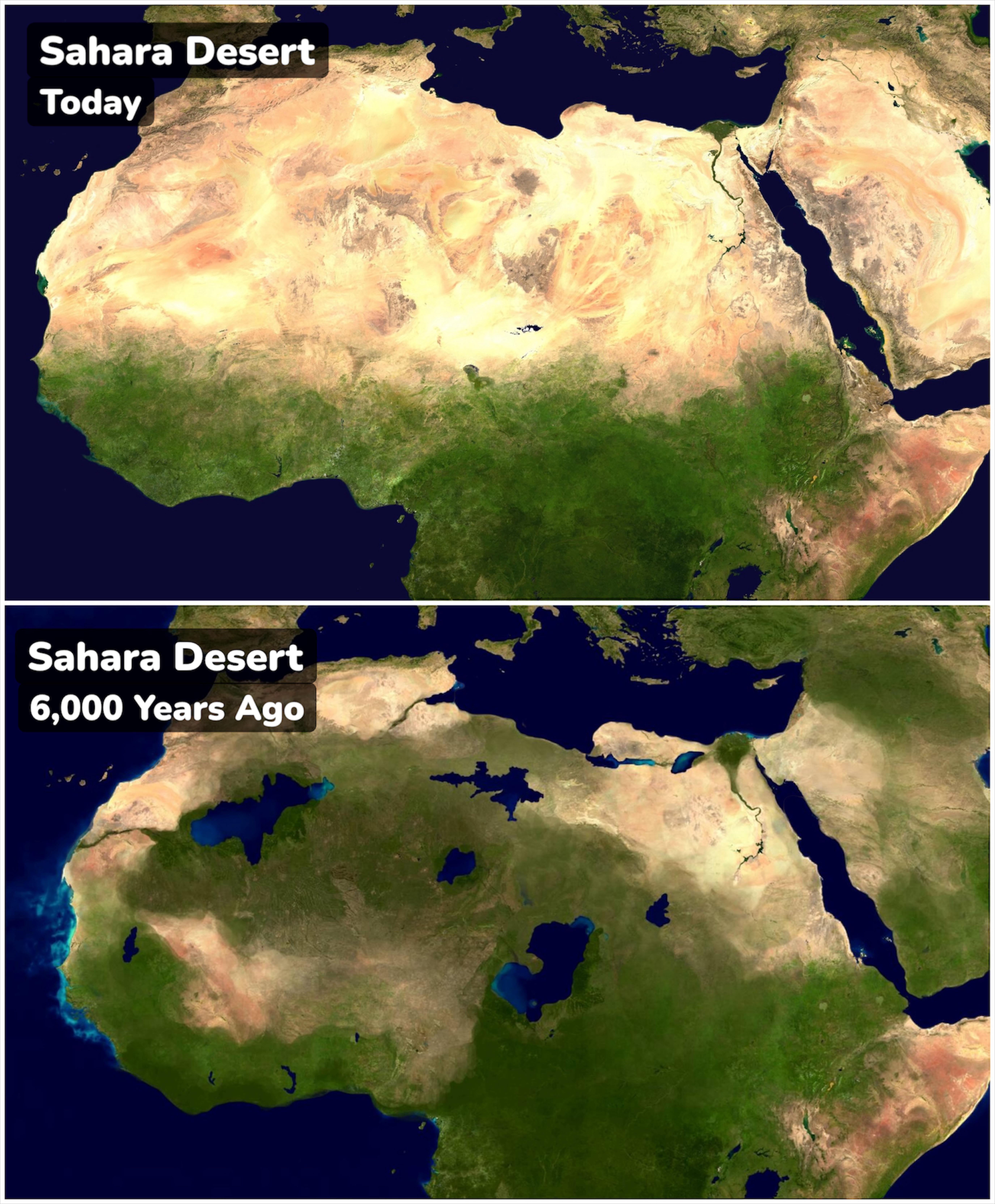 Sahara Map 