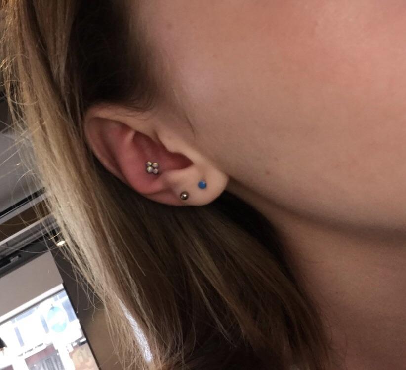 New Conch On My Left Ear Done By Old London Road Tattoo In Kingston Upon Thames D Piercing