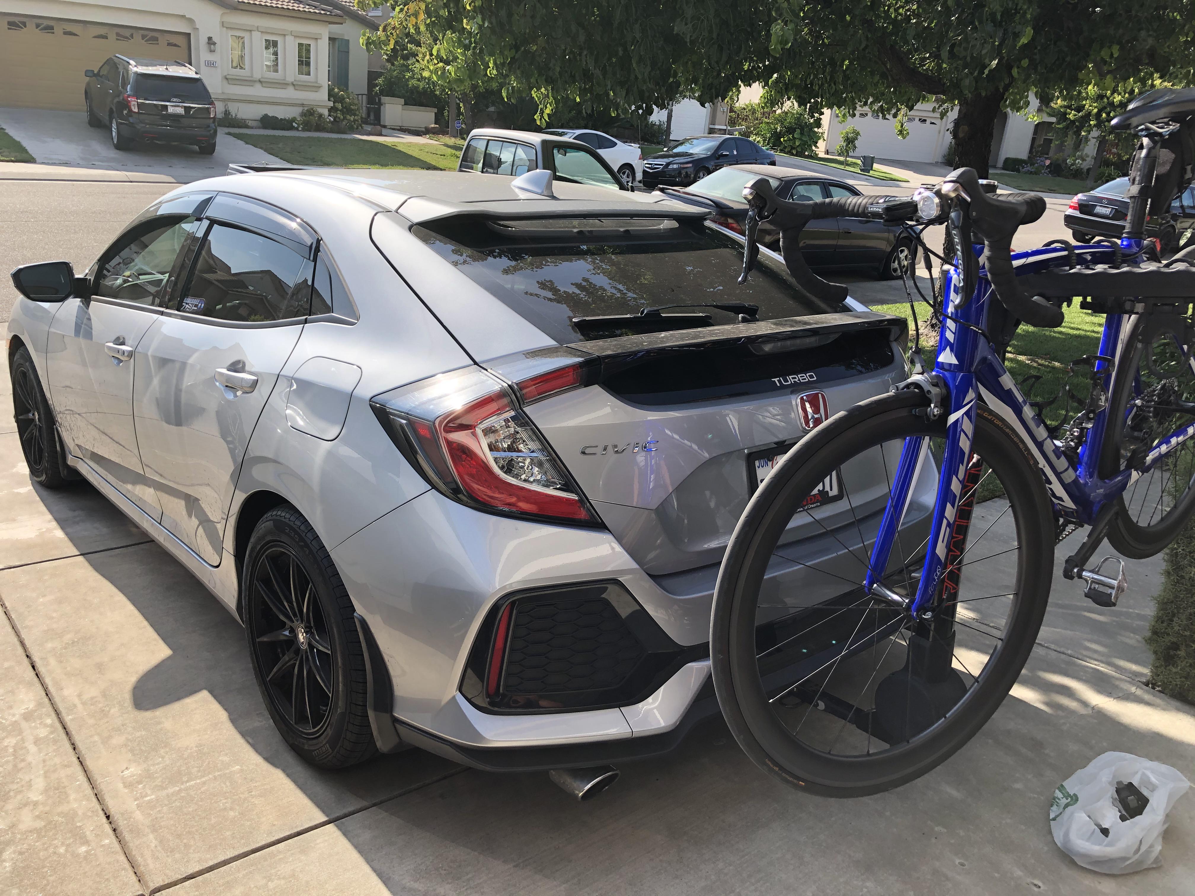 New used bike rack installed