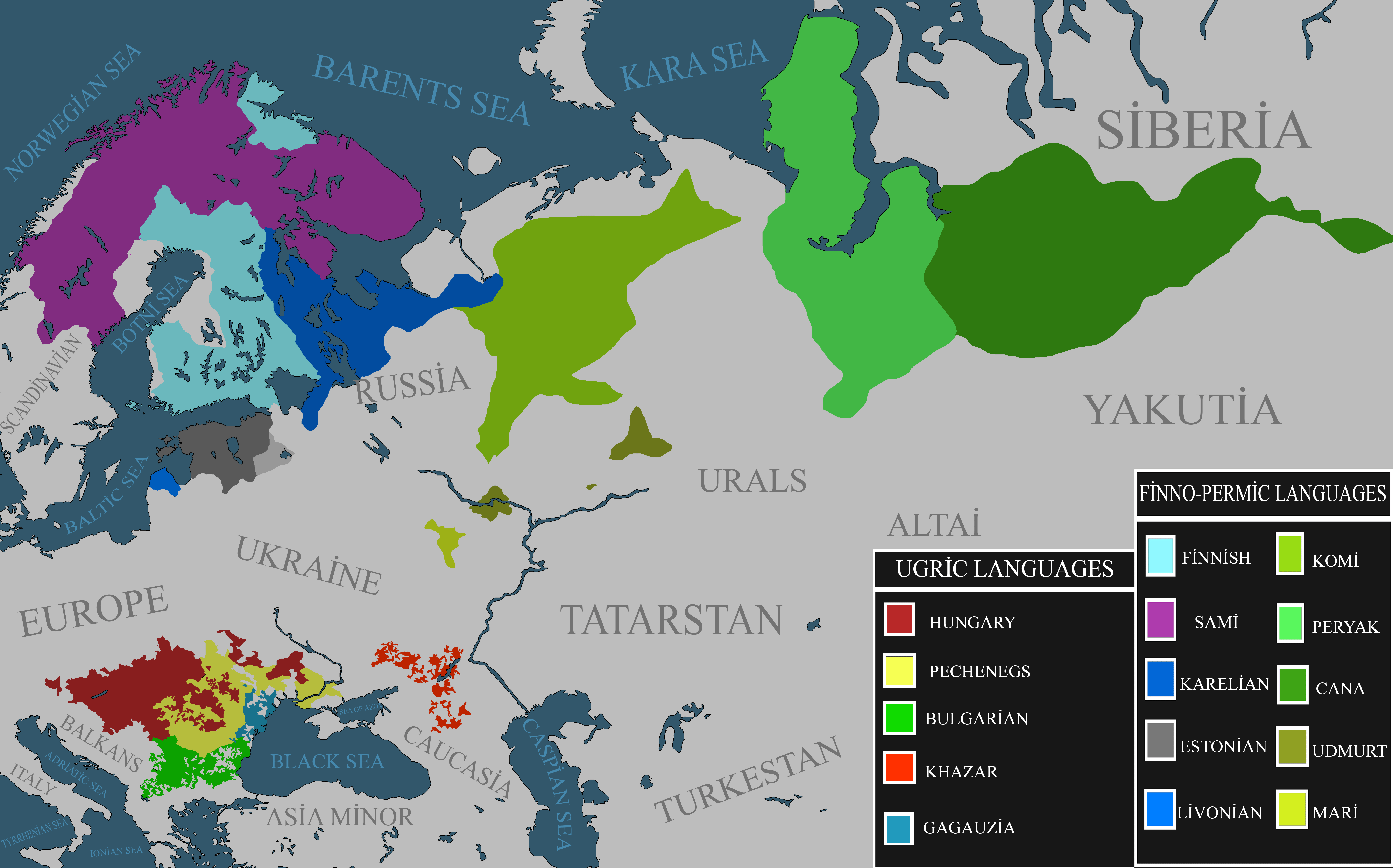 Unveiling The Uralic Languages Map A Linguistic Journey 