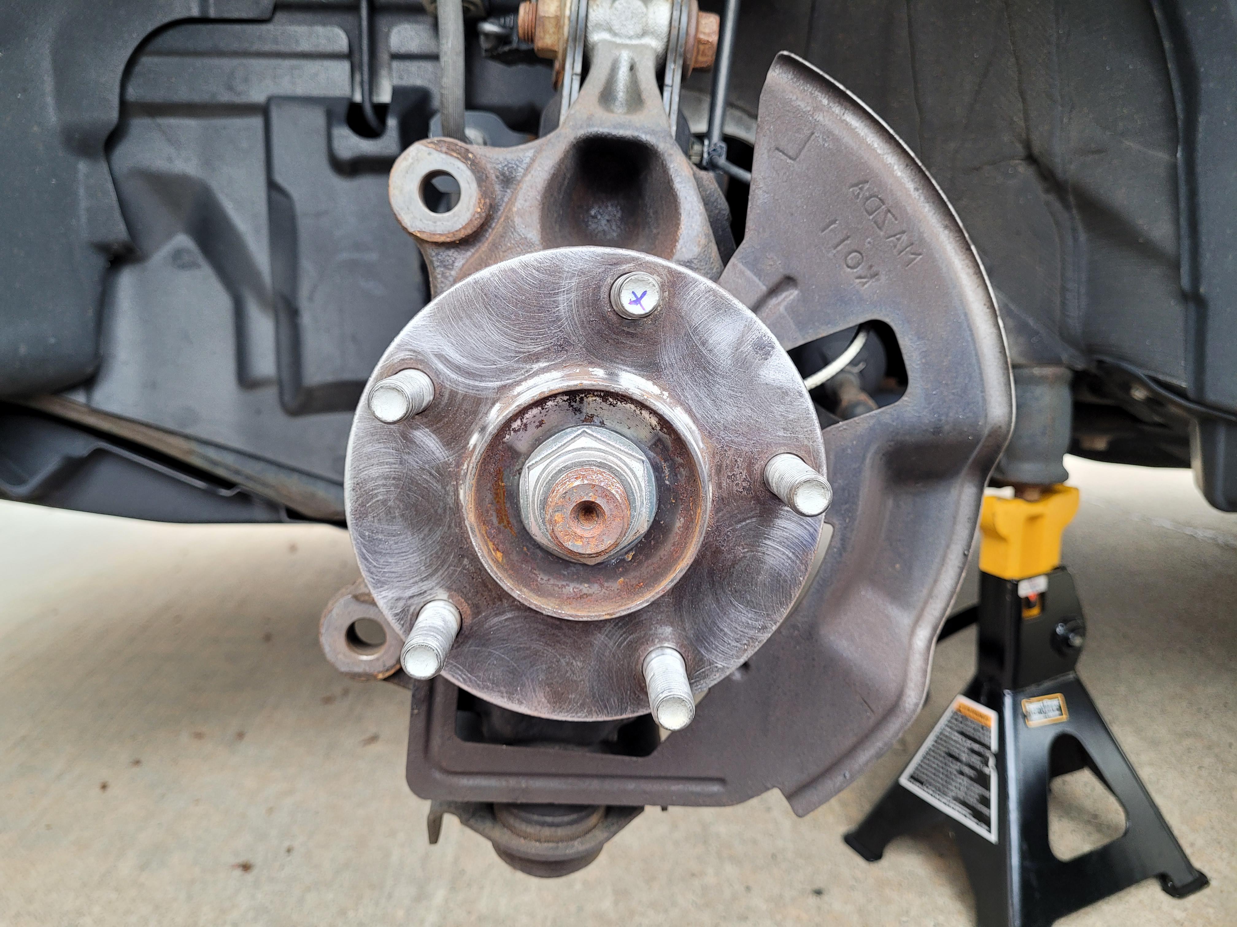 finally fixed my steering wheel shakebrake pulsation problem rust and dirt was something that didnt cross my mind until doing more research what a difference it makes having a clean mating surface on car shakes when braking at high speeds reddit