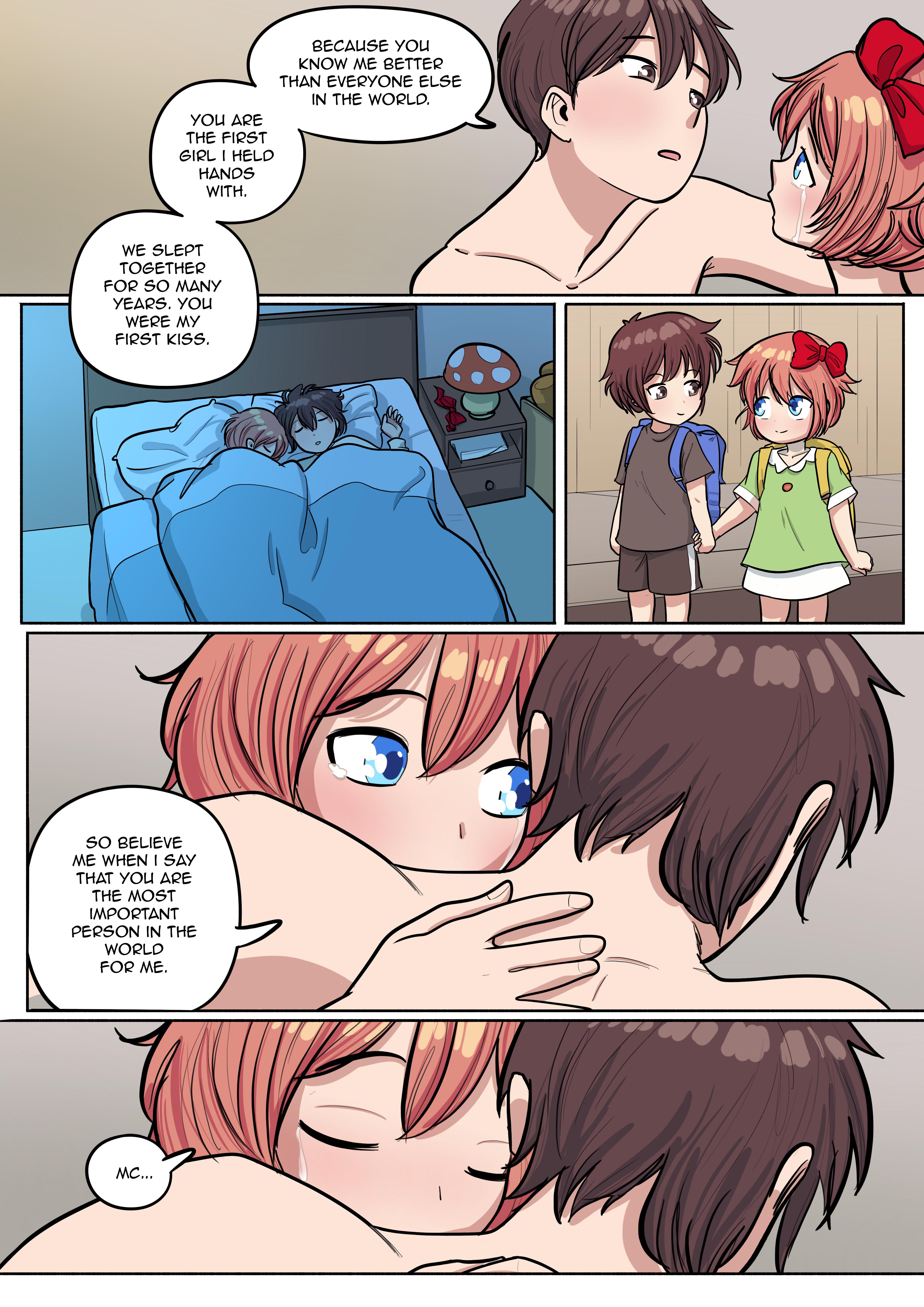 A page from (LasciviousArt)s latest [Doki Doki Literature Club] doujinshi  chapter “Vice president - part 4” : rDDLC