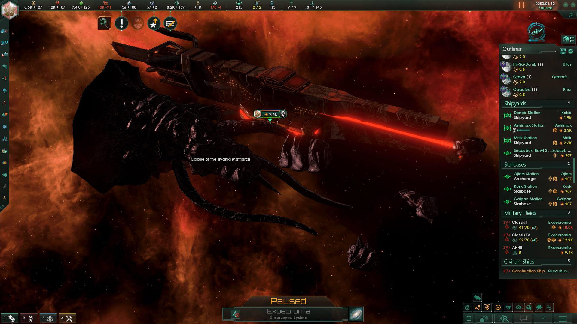 How the heck did the Matriarch swalow this? : rStellaris