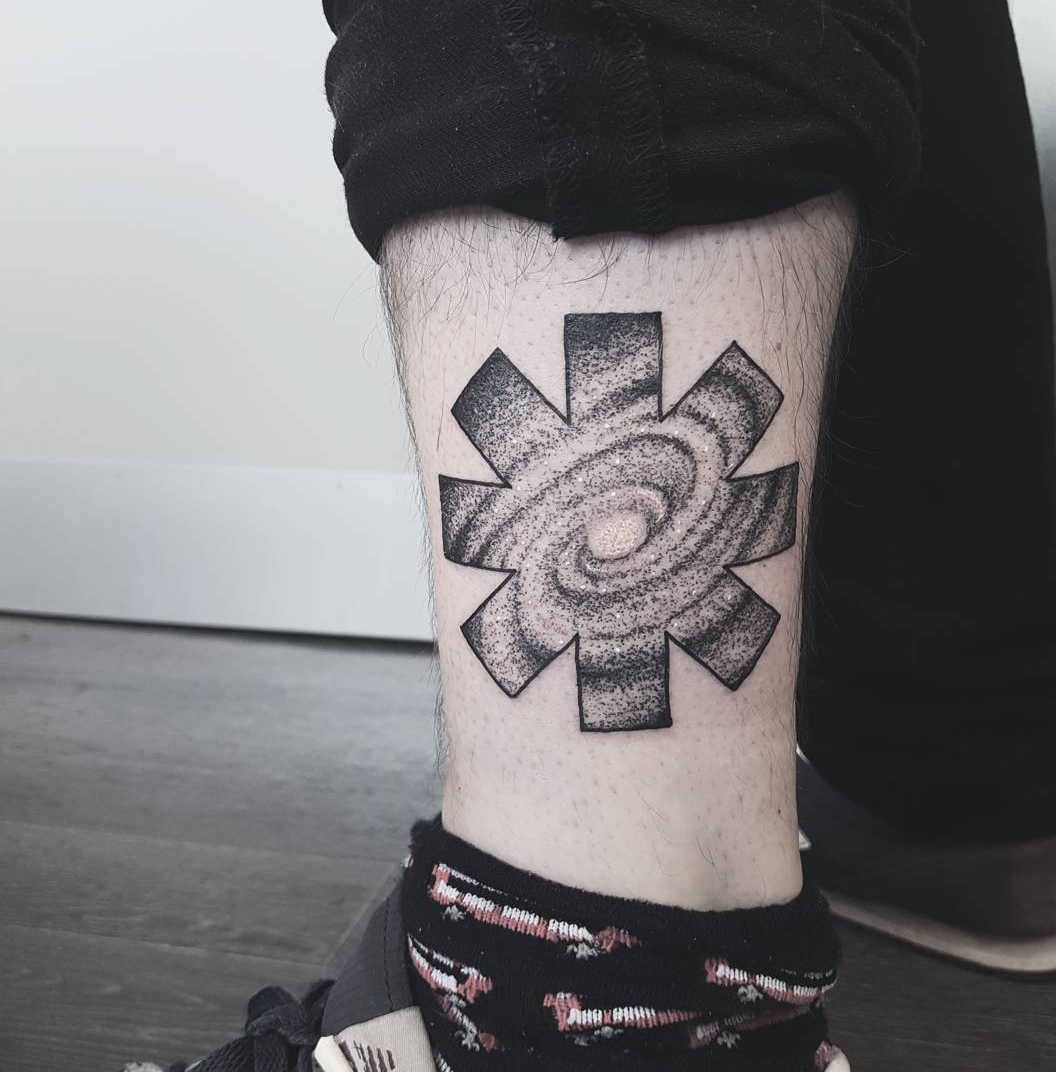 Hey Reddit I Just Got This Red Hot Chili Peppers Tattoo Today This Sub Seemed Like A Good Place To Put It R Redhotchilipeppers