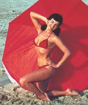 Bettie Page, 1950’s