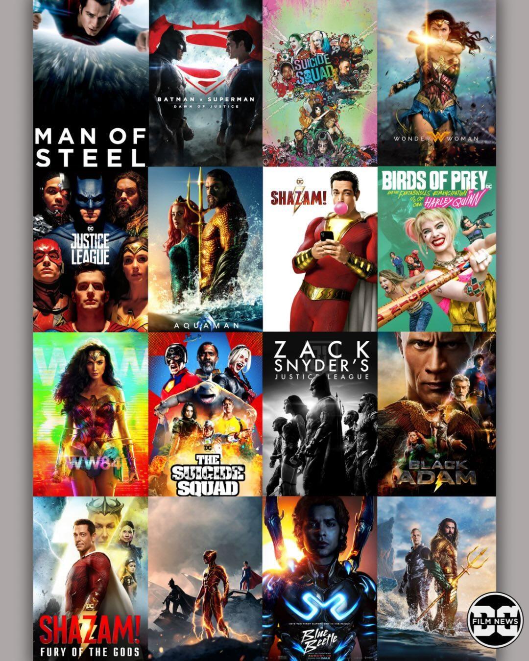 With the DCEU officially dead, how would you rank them all? :  rcomicbookmovies