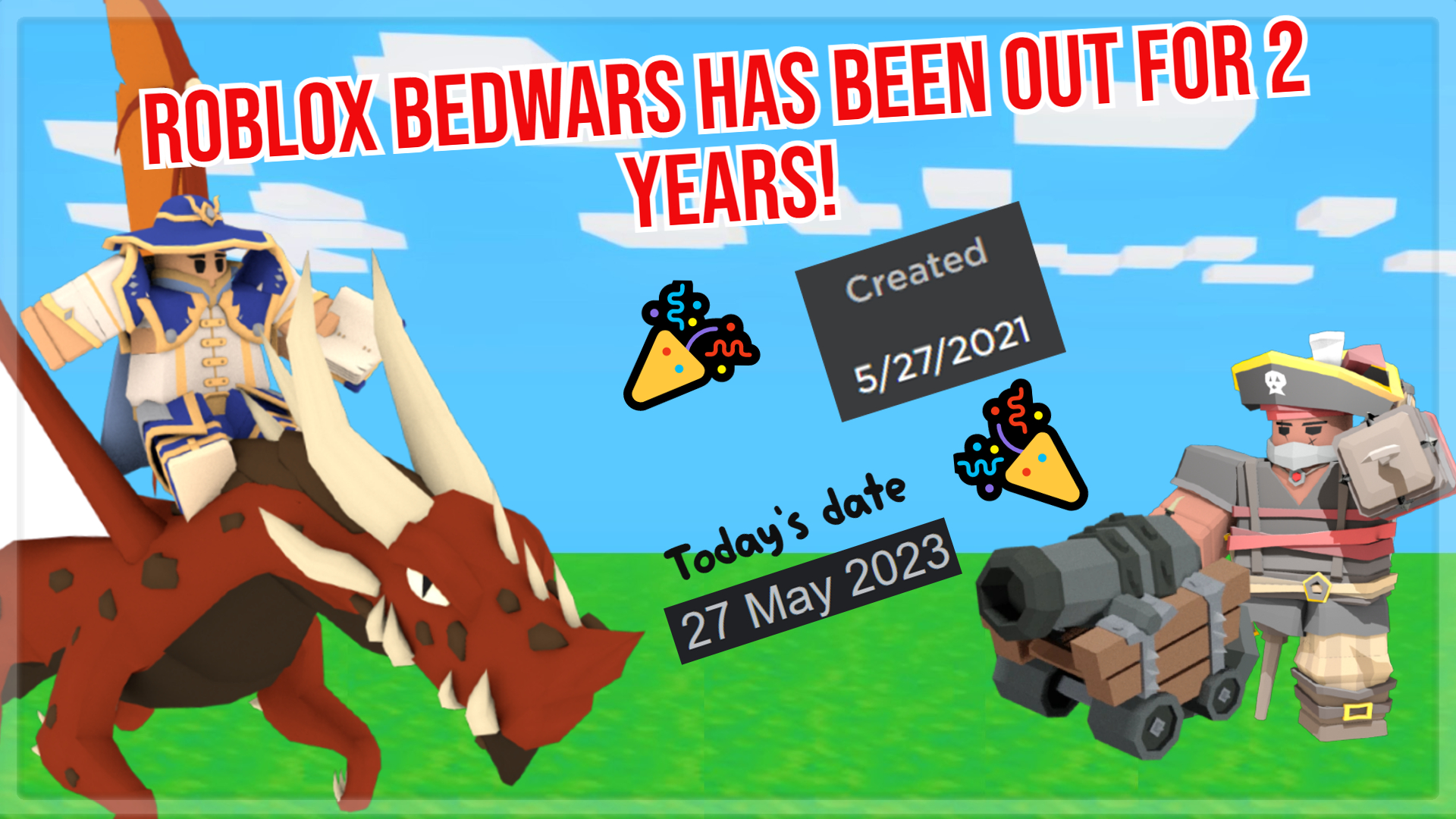 Roblox BedWars Has Been Out For 2 Years R 