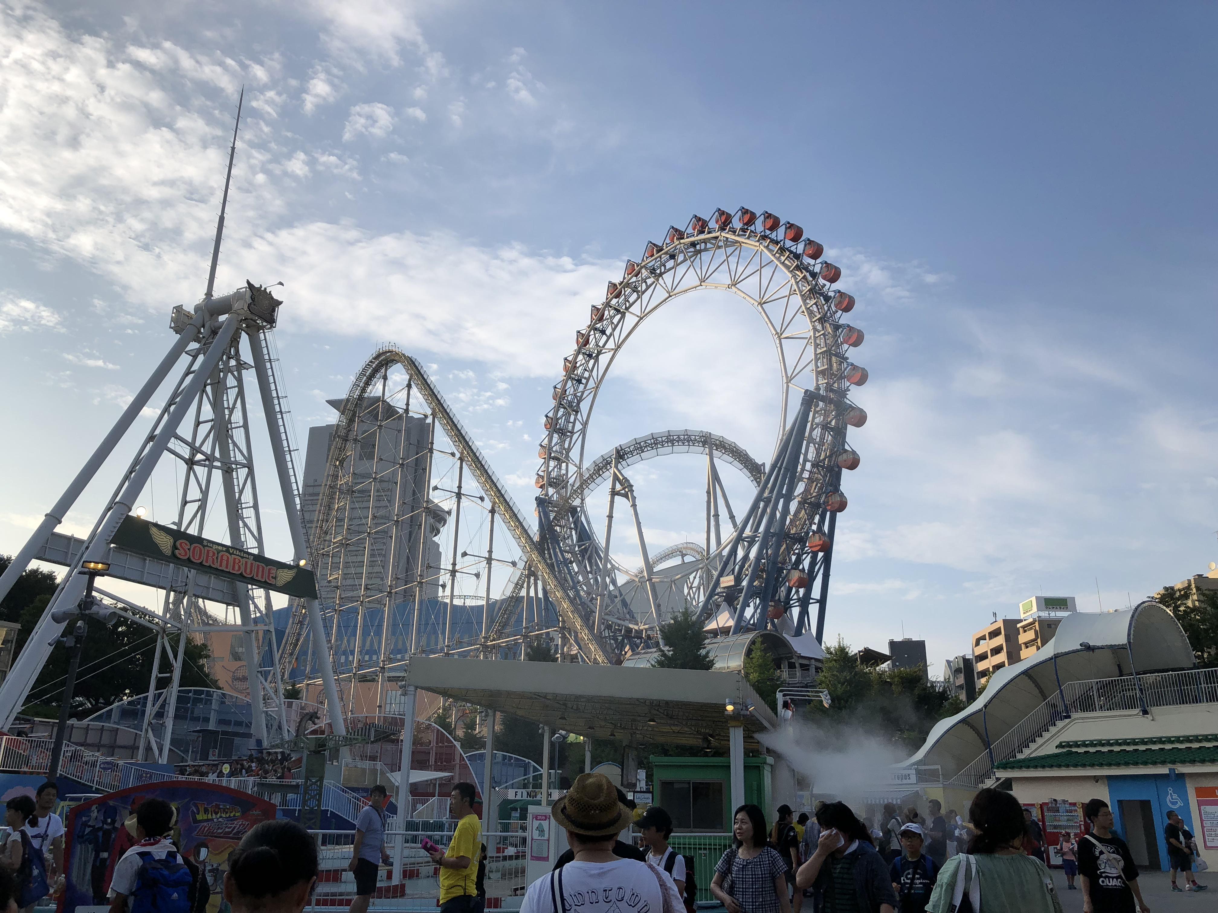 Thunder Dolphin At Tokyo Dome City A Fun Ride That Has A