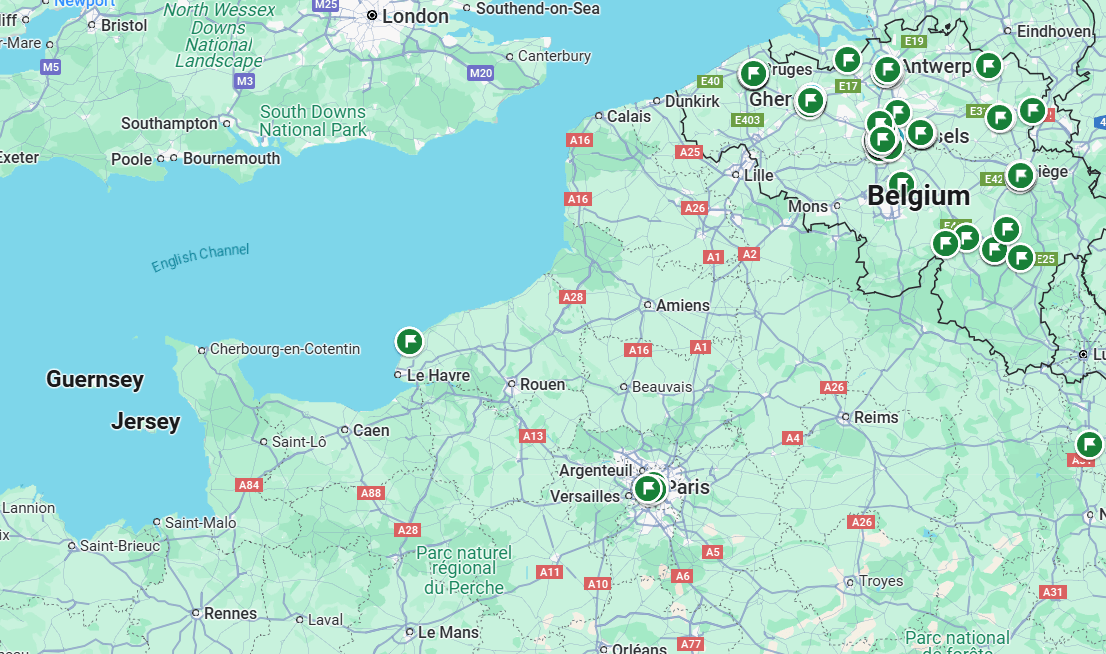 Tourist Map Of France With Cities And Regions And Towns 60 Photos 