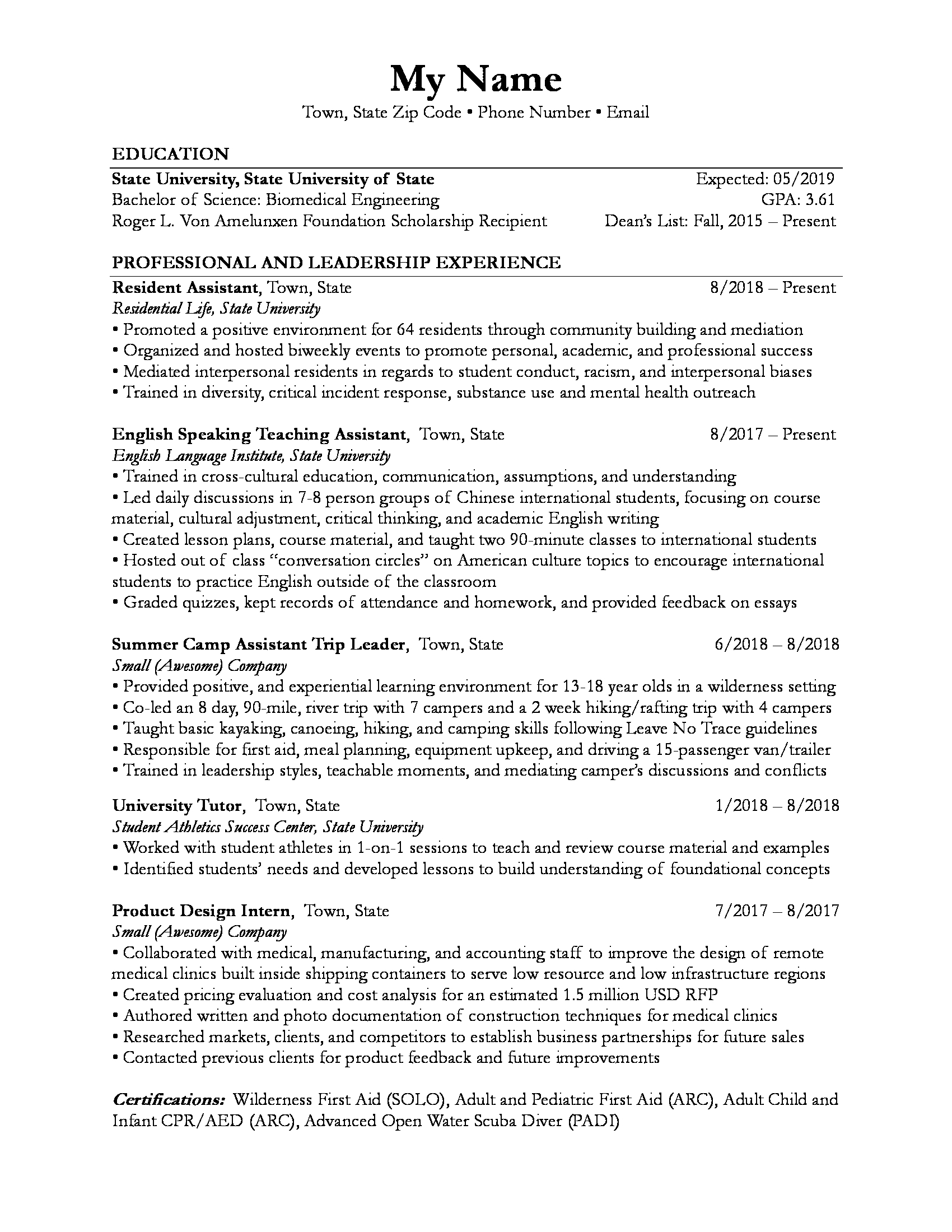 Usecustom sections andhybrid format resumes to put . Resident Engineer Resume - Best Resume Ideas