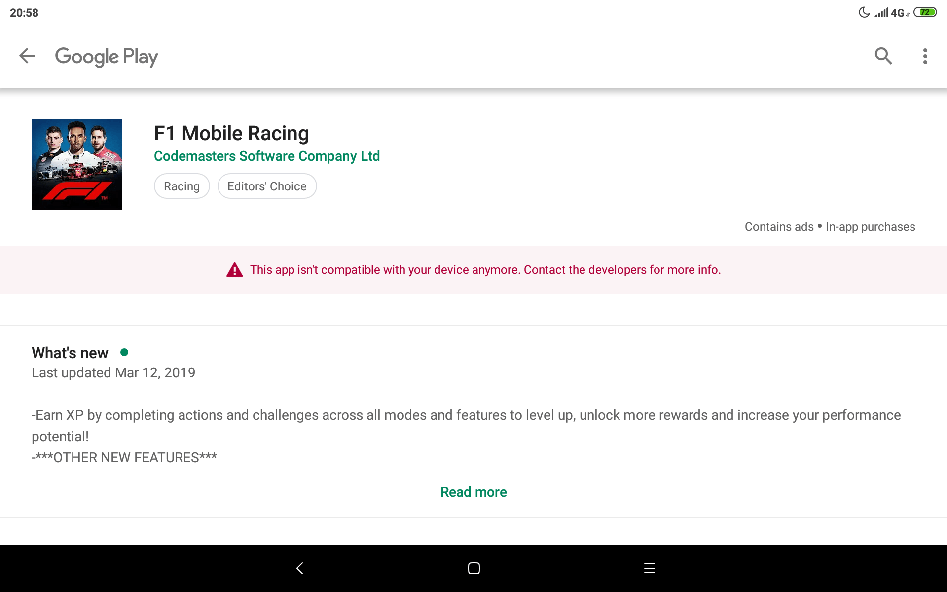 Nice Update Thanks F1mobileracing