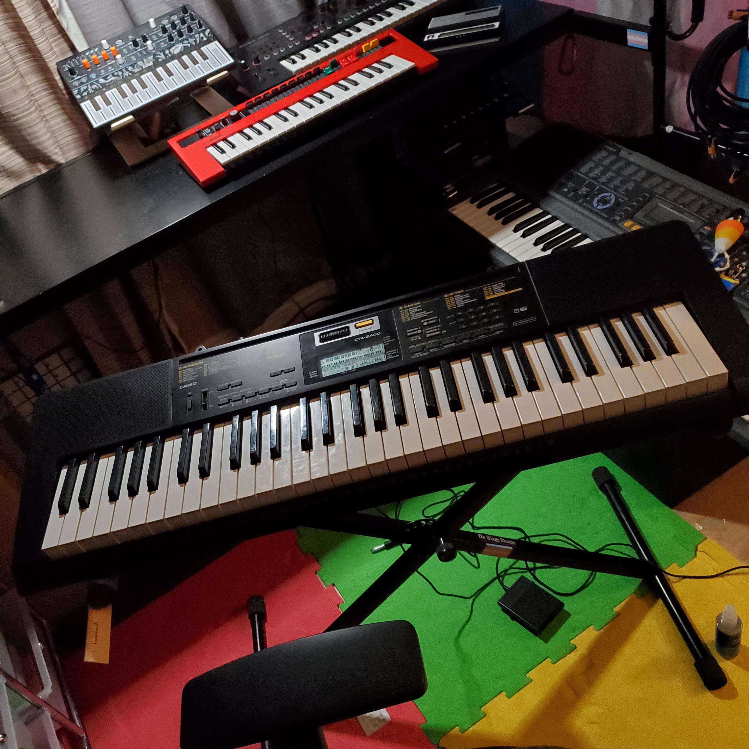 Casio Ctk 2400 Digital Keyboard Music Store Professional En Tr 