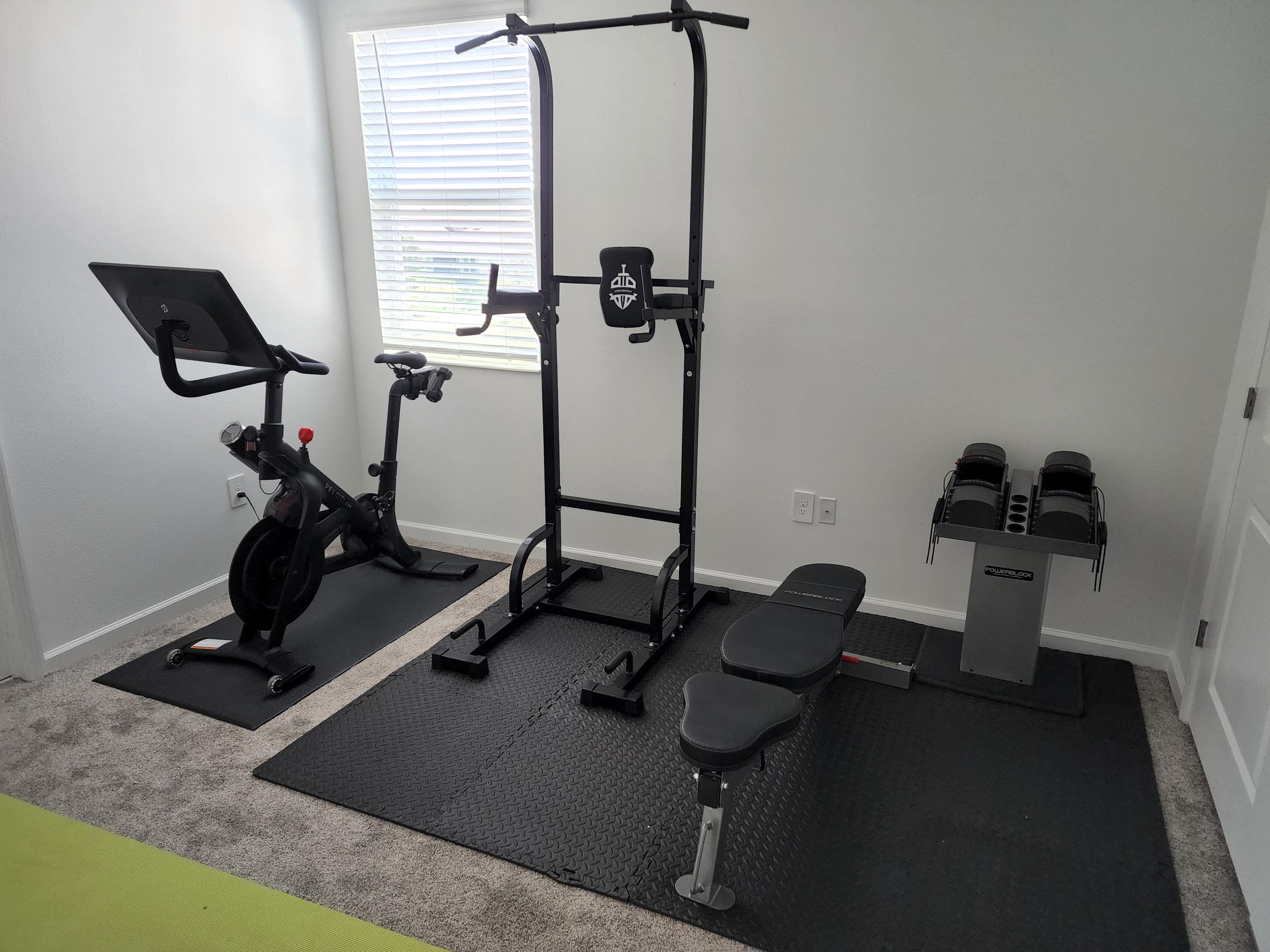 2nd floor home gym