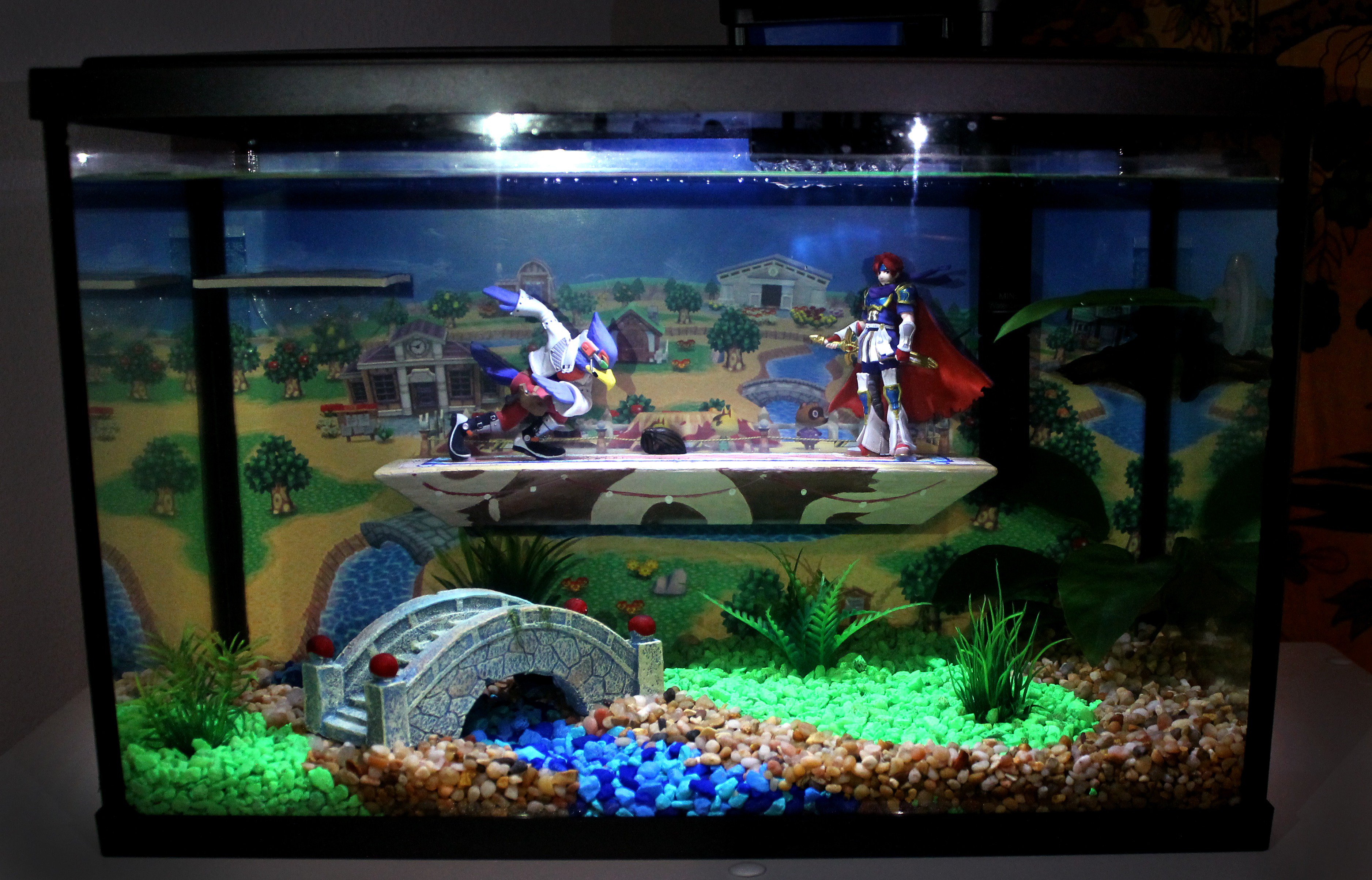 Custom Fish Tanks For Sale Gaming Superior engineering materials and fabrication techniques combine to create our Custom Aquariums. Custom Fish Tanks For Sale Gaming Proudly providing aquarium design and maintenance to schools churches hotels hospitals celebrities and people just like you in the metro Atlanta area for 15 years.