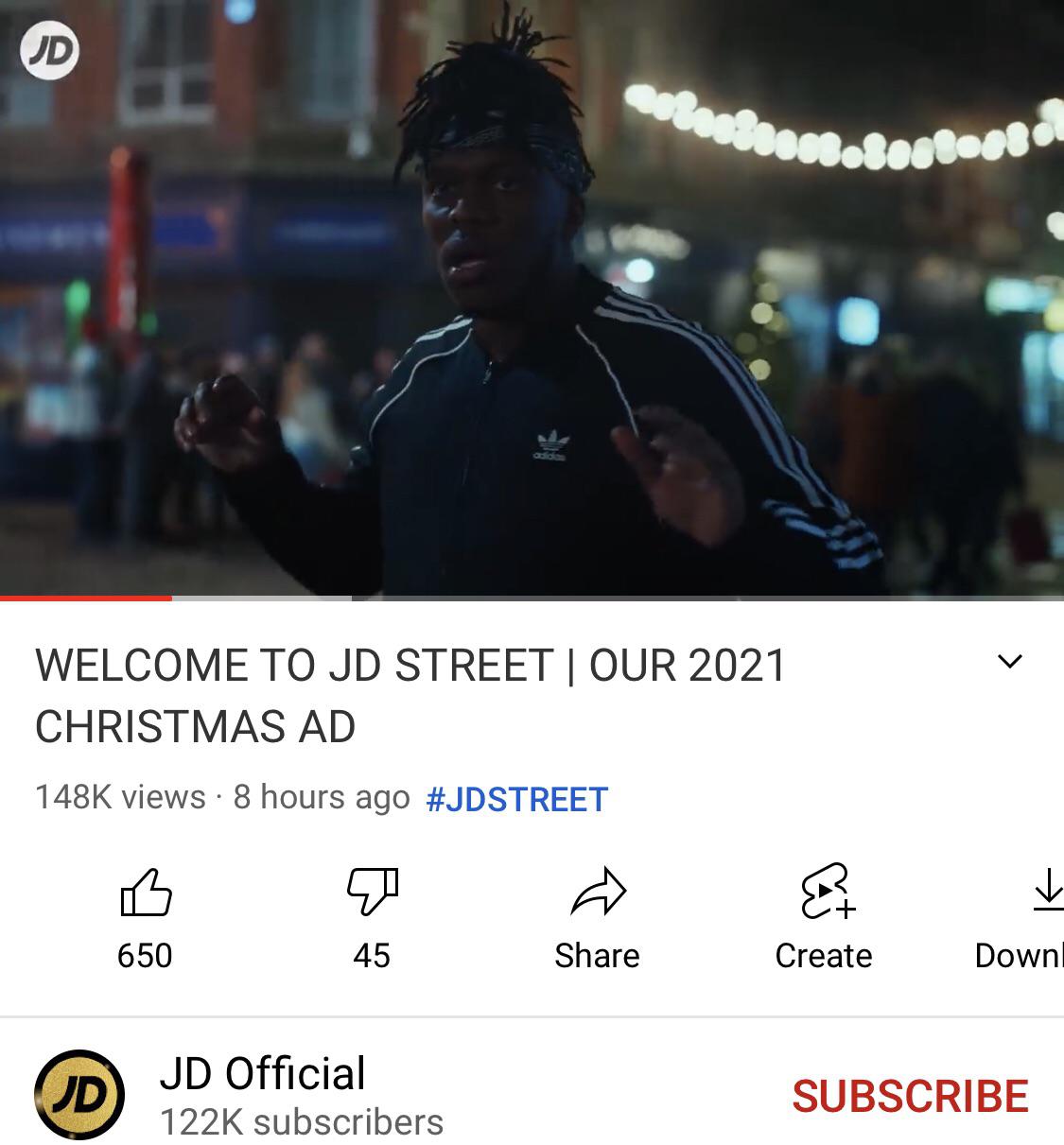 Watch the jd sports christmas advert. What S This Fatneek Doing In This Years Jd Christmas Ad R Ksi