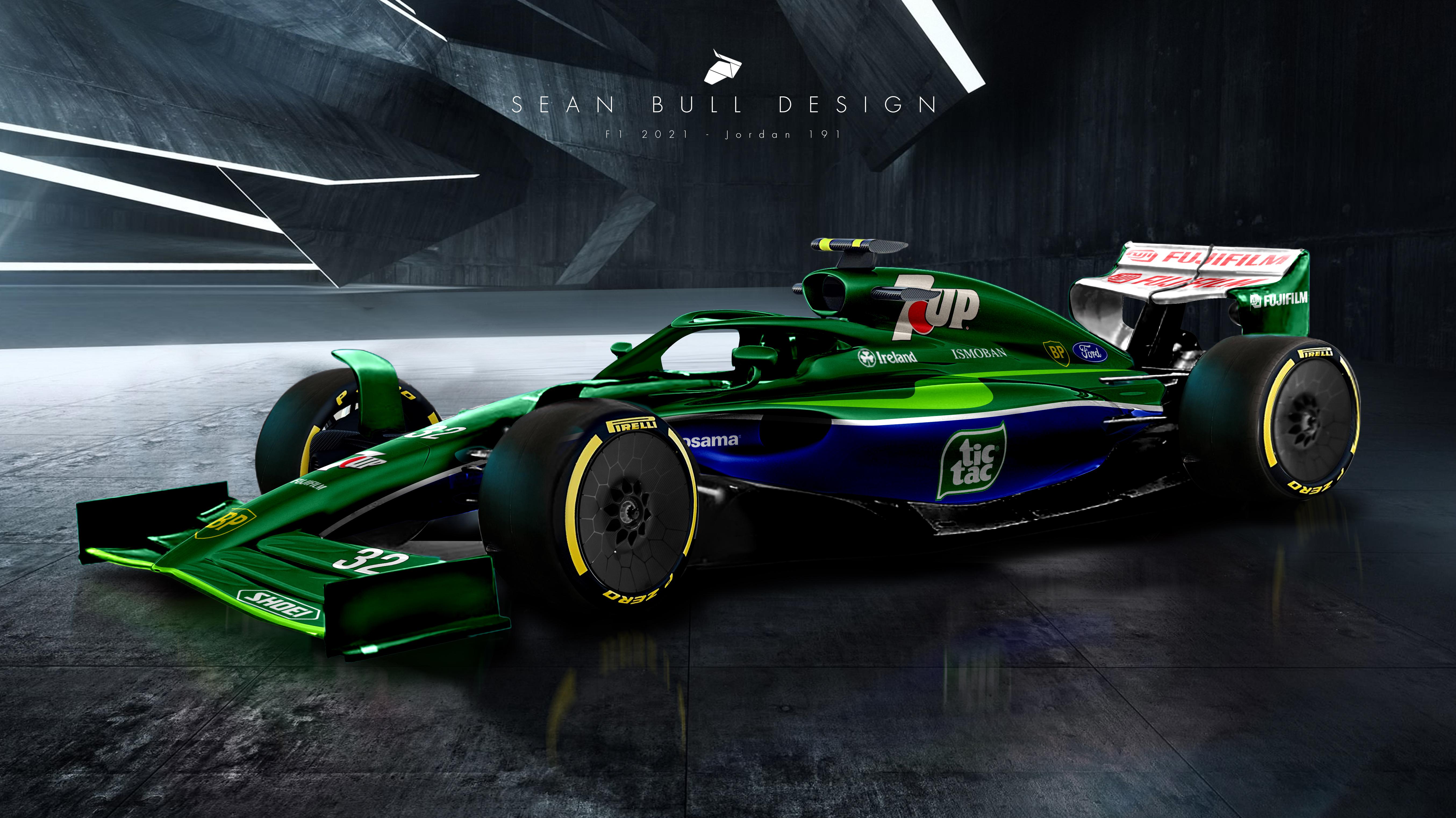 Tidied Up The Windtunnel Model Shots And Added A 90 S Livery