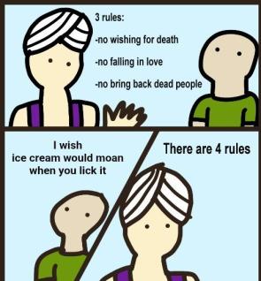 …there are four rules!