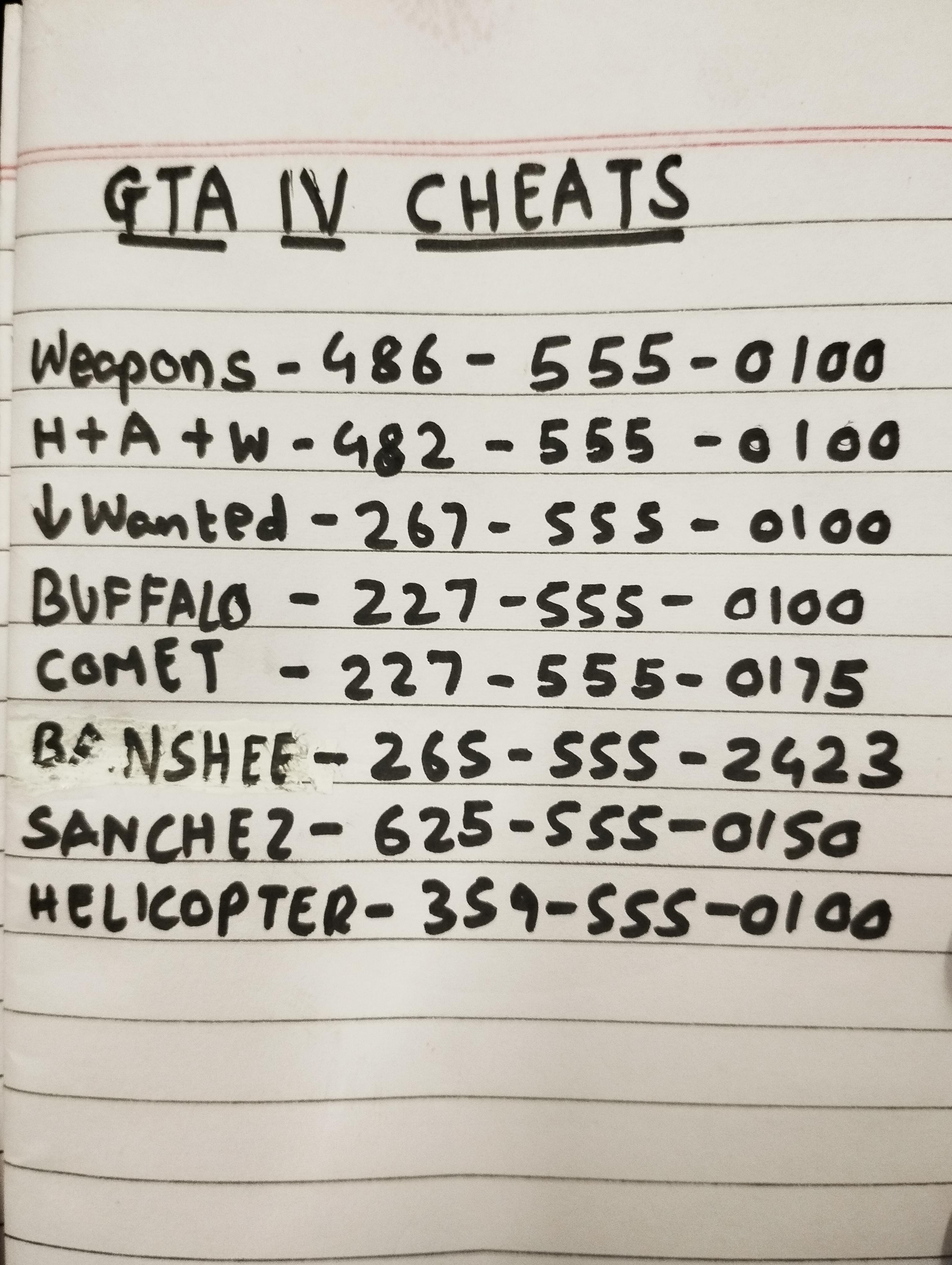 Cheat Codes For Gta 4 Money 