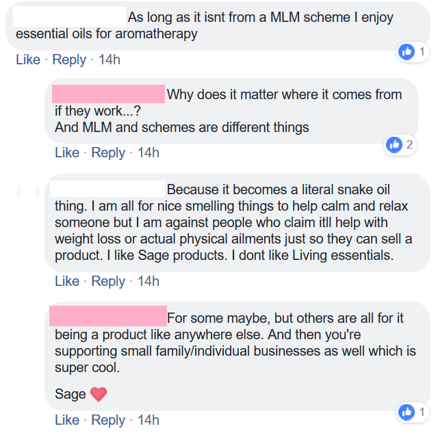 "mlm and schemes are different"