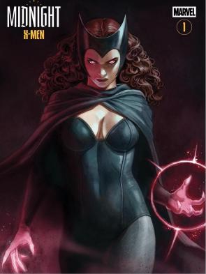 Midnight x men #1 Scarlet witch cover by Iván Talavera