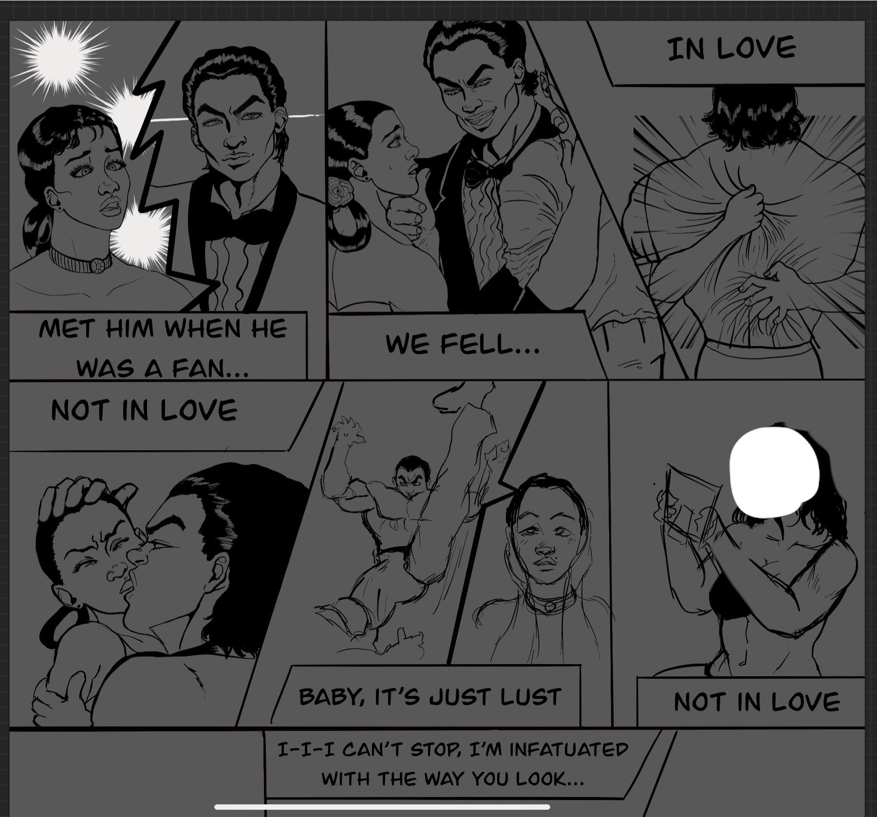 Lisa's Lust Comic