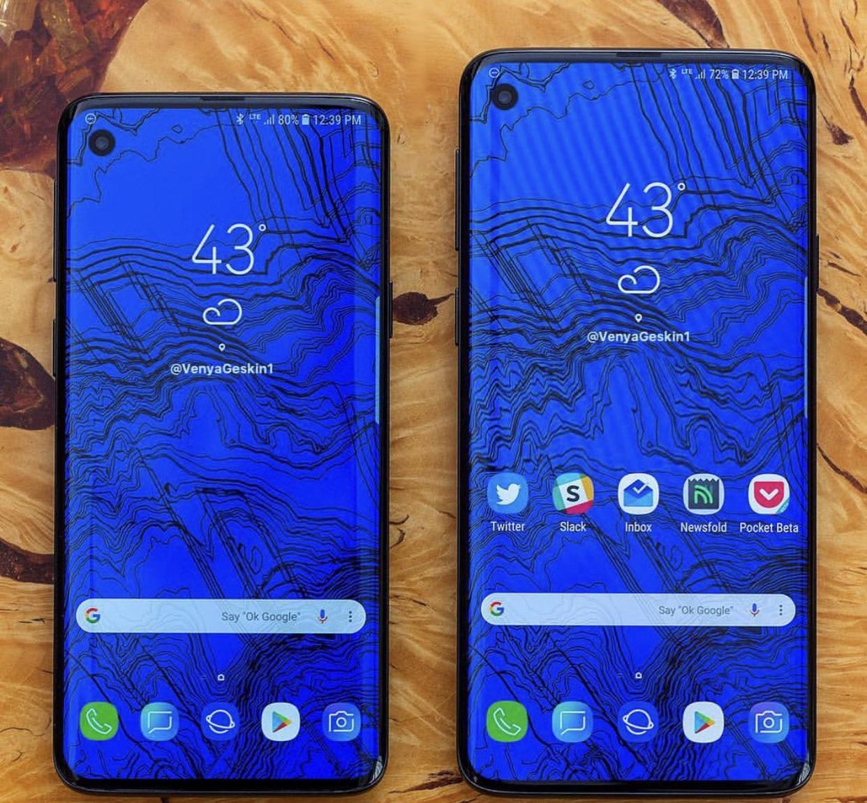 The samsung z flip is the next evolution of the flip phone. Galaxy S10 Concept Anyone Know The Wallpaper R Iphonewallpapers