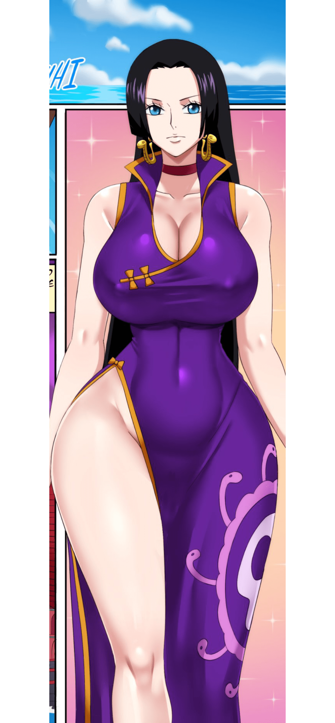 핑크 팜에서 나온 새로운 동인지의 보아 행콕 모습 : rfunpiece