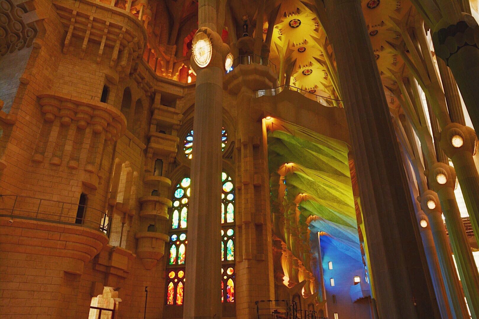 On another day we visited parc guell. Sagrada Familia Surpassed All Expectations And I Can T Get Over The Beauty R Solotravel