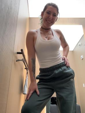 Dressed down cutie