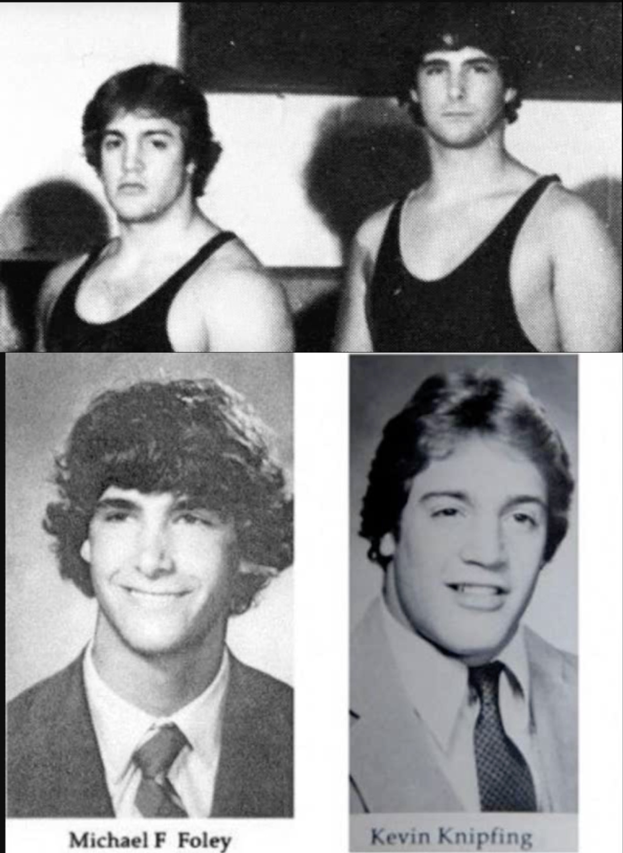 Kevin James & Mick Foley were high school wrestling teammates! : rwrestling