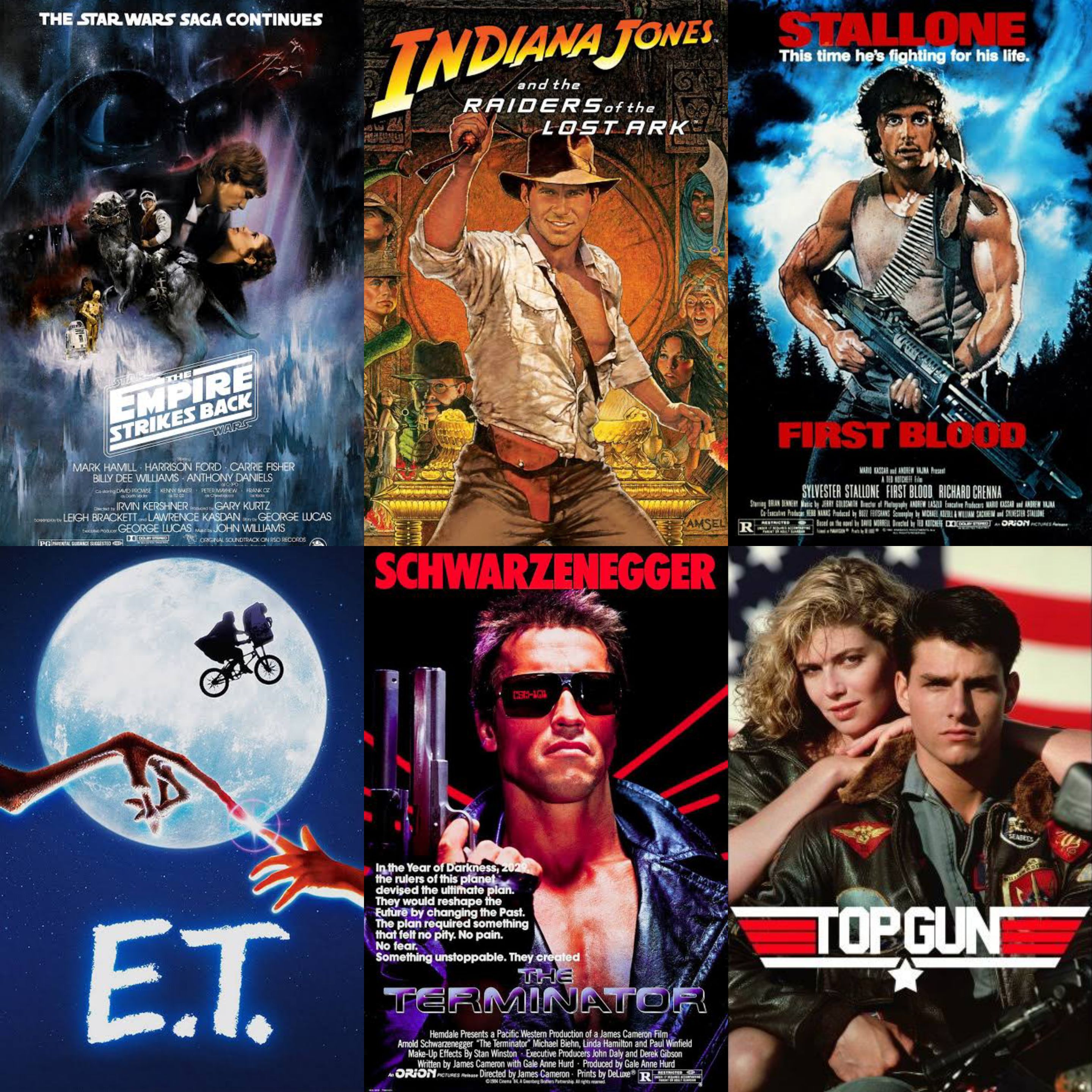 Most iconic films of the 80s?