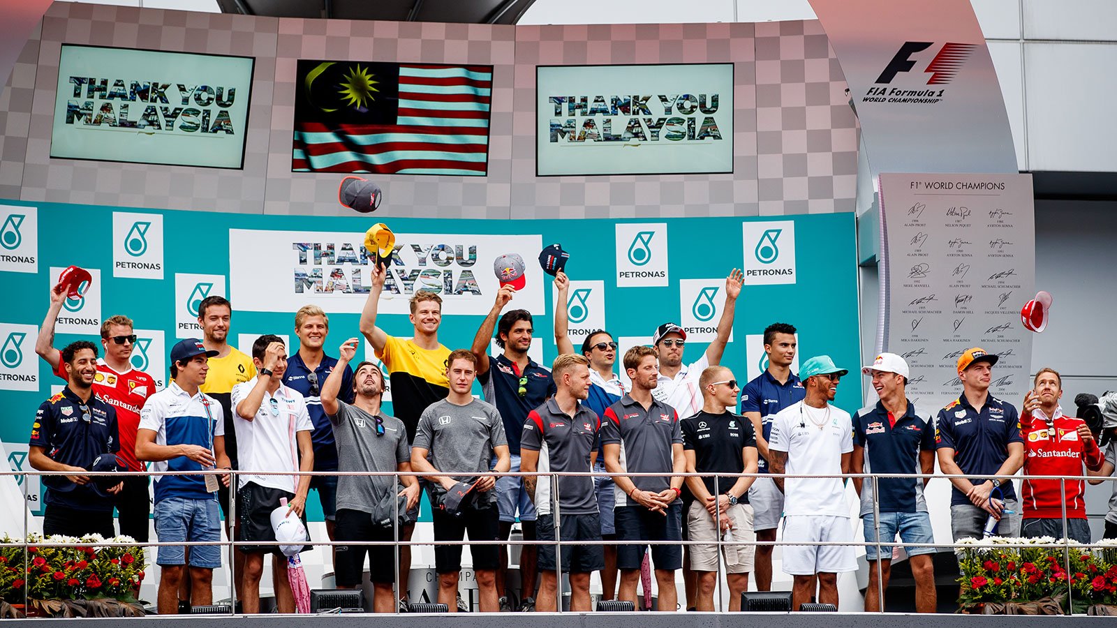 Class Of 2017 Saying Goodbye To Sepang Formula1
