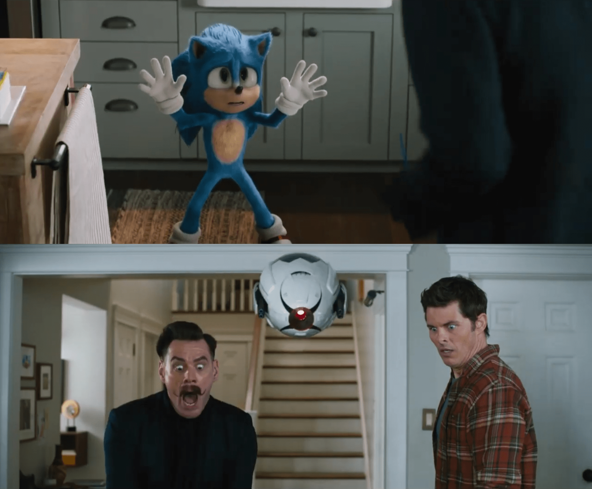 De legendarische acteur jim carrey is de ster van deze meme origin. Jim Carrey Gets Shocked Seeing Sonic R Memetemplatesofficial