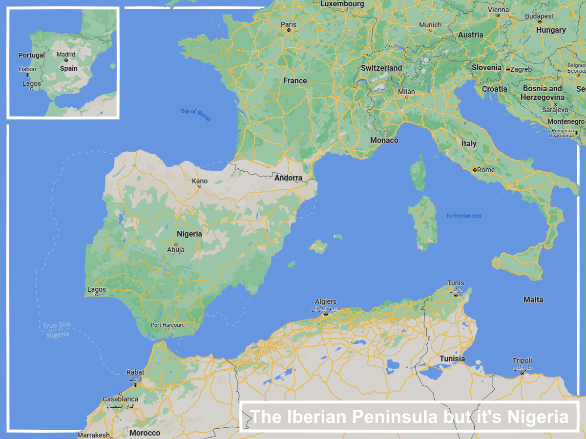 Iberian Peninsula Europe Map Map Of The Iberian Peninsula South West 