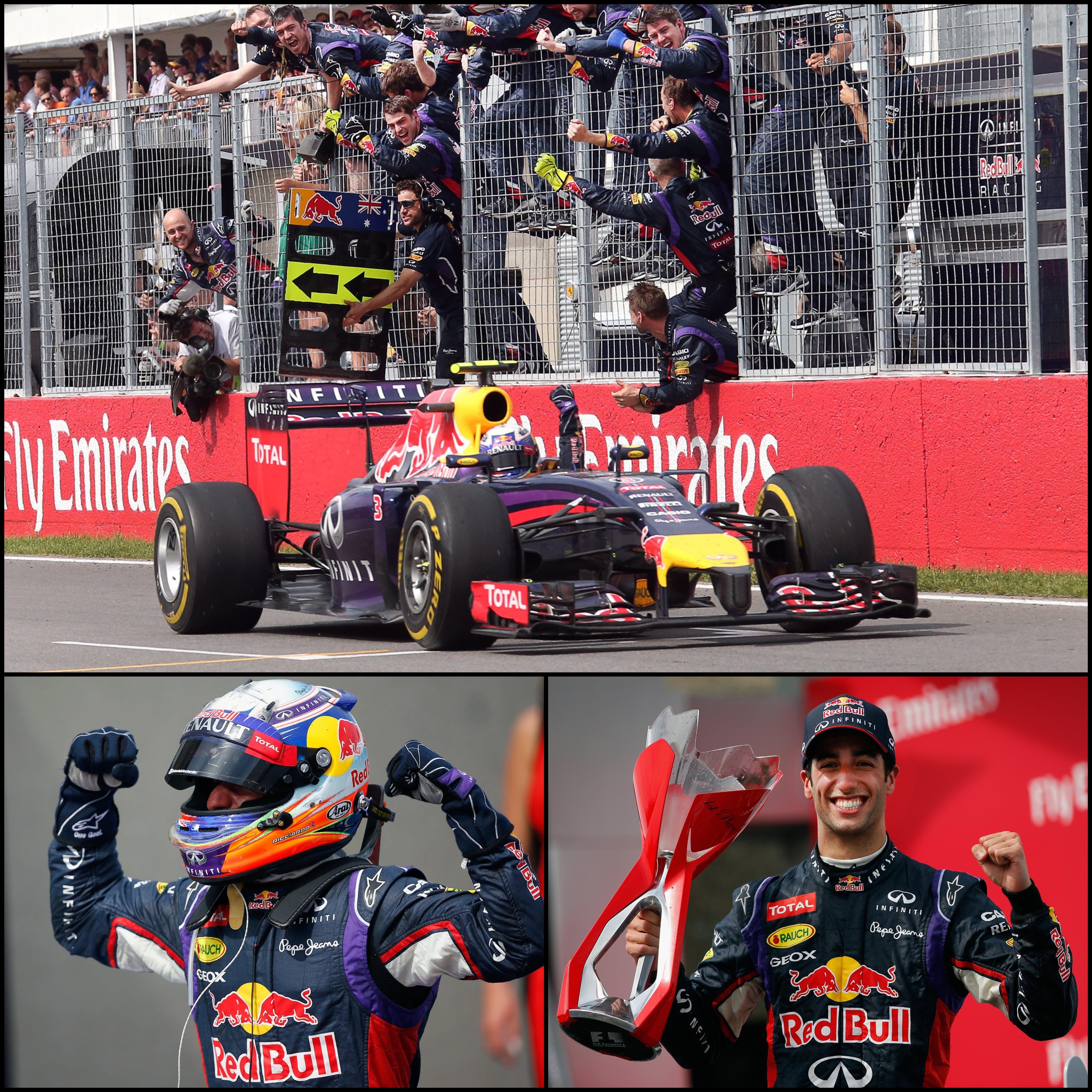 Canada 2014 Daniel Ricciardo S First F1 Win Establishing