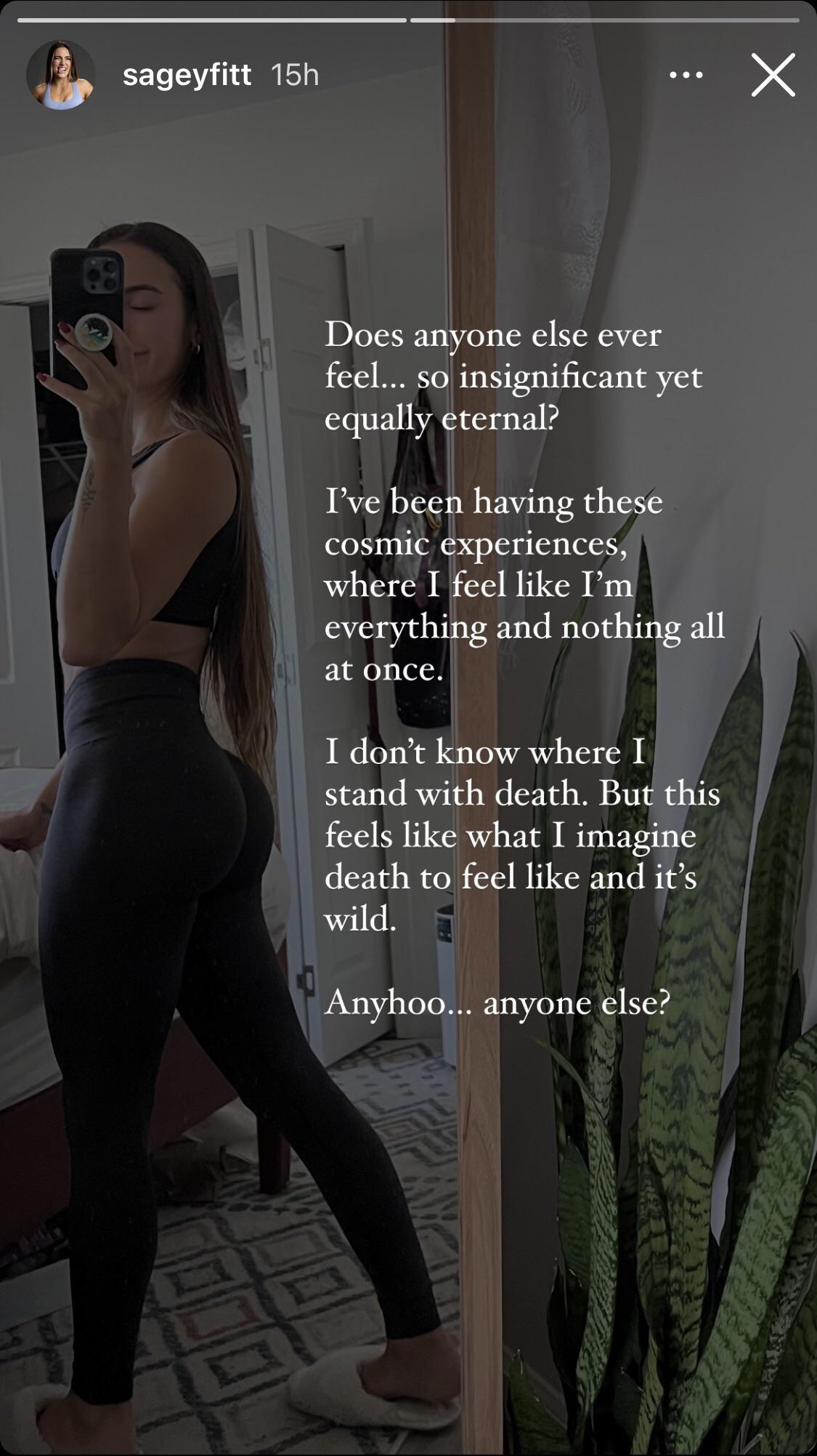 Yea, though I walk through the valley of the shadow of death, I will fear no evil: for I have a donk @sageyfitt : rgymsnark