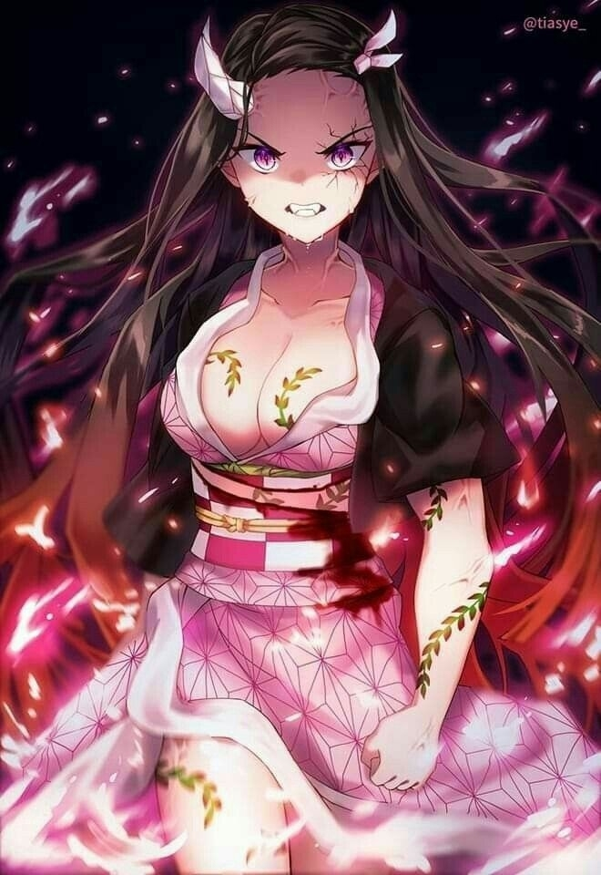 Adult Nezuko in rage form! : r/KimetsuNoYaiba