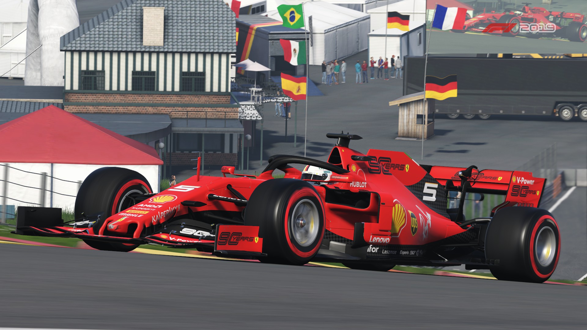 First Picture With The 90 Years Sticker F1game