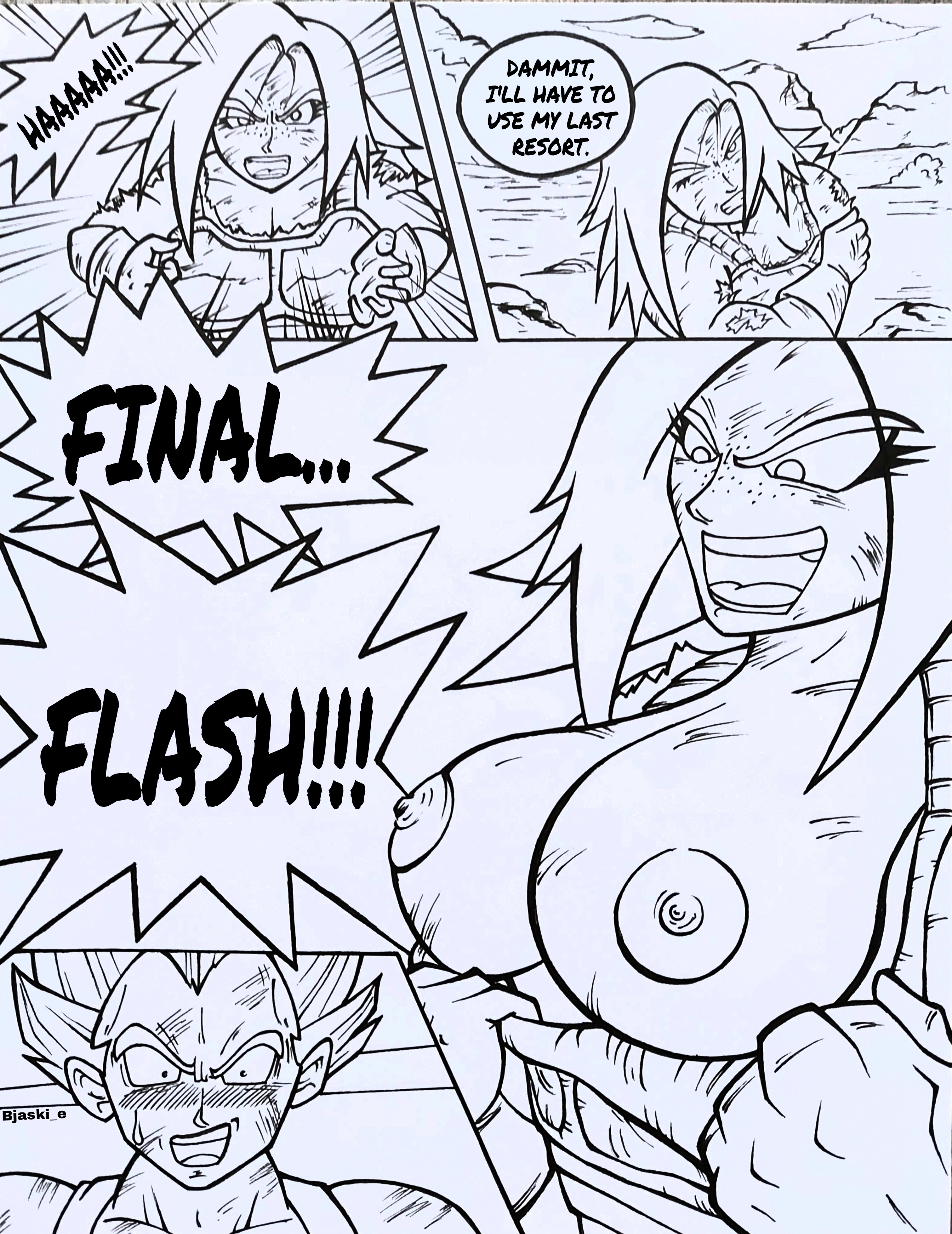 Female Vegeta Hentai